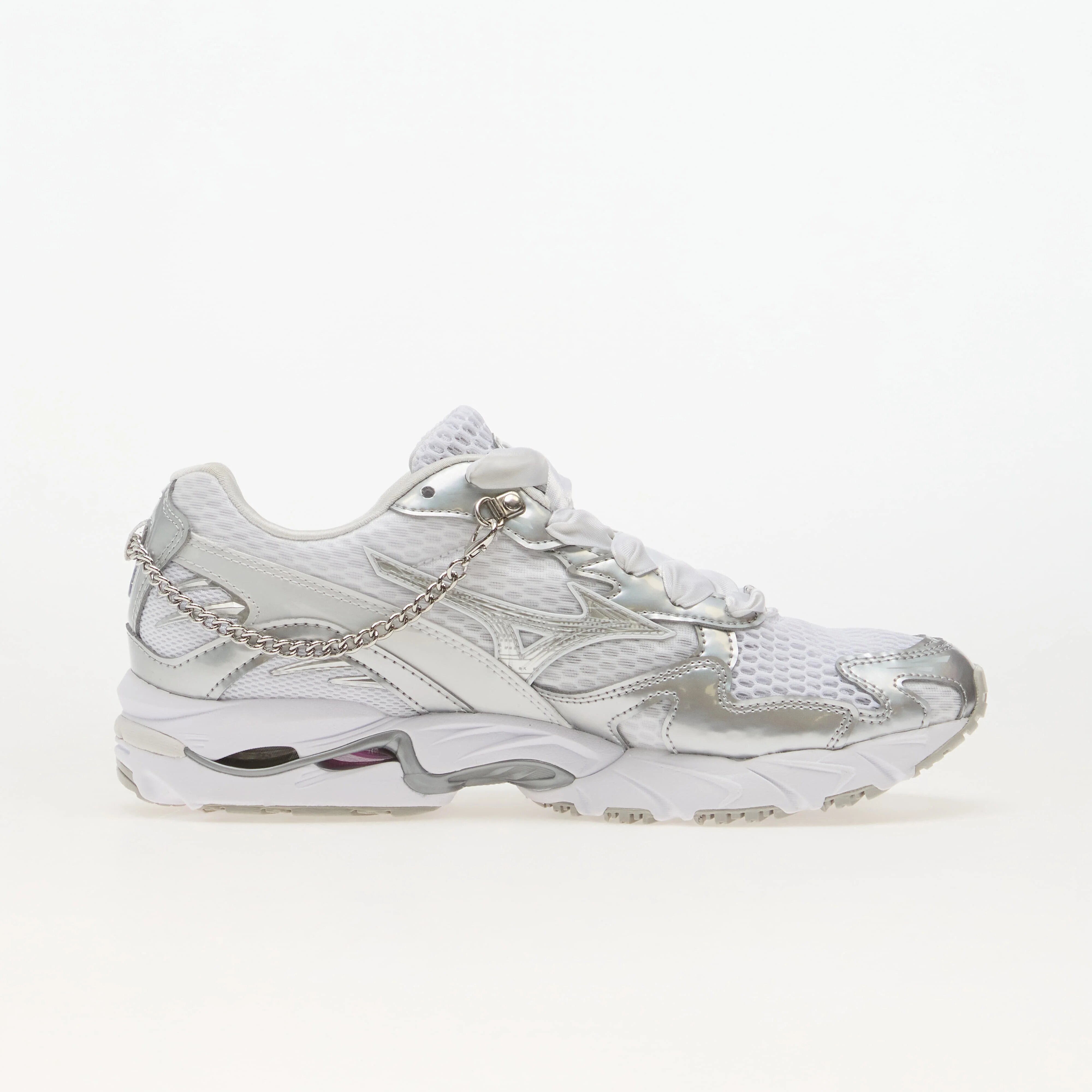 Mizuno Сникърси Wave Rider 10 Jewels Cloudscape/ Silver/ Ultimate Gray