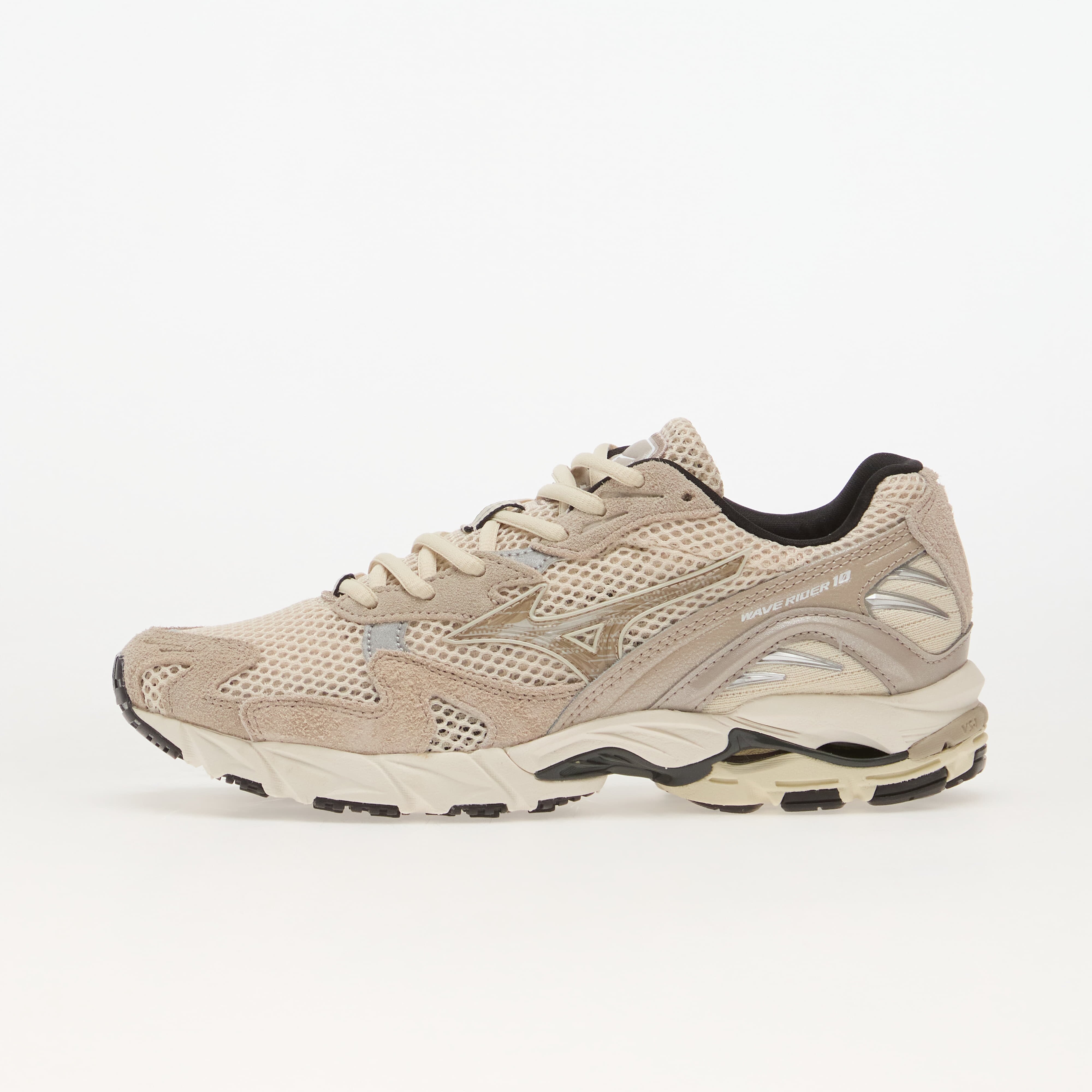 Mizuno Сникърси Wave Rider 10 Suede Summer Sand/ Simply Taupe/ Summer Sand