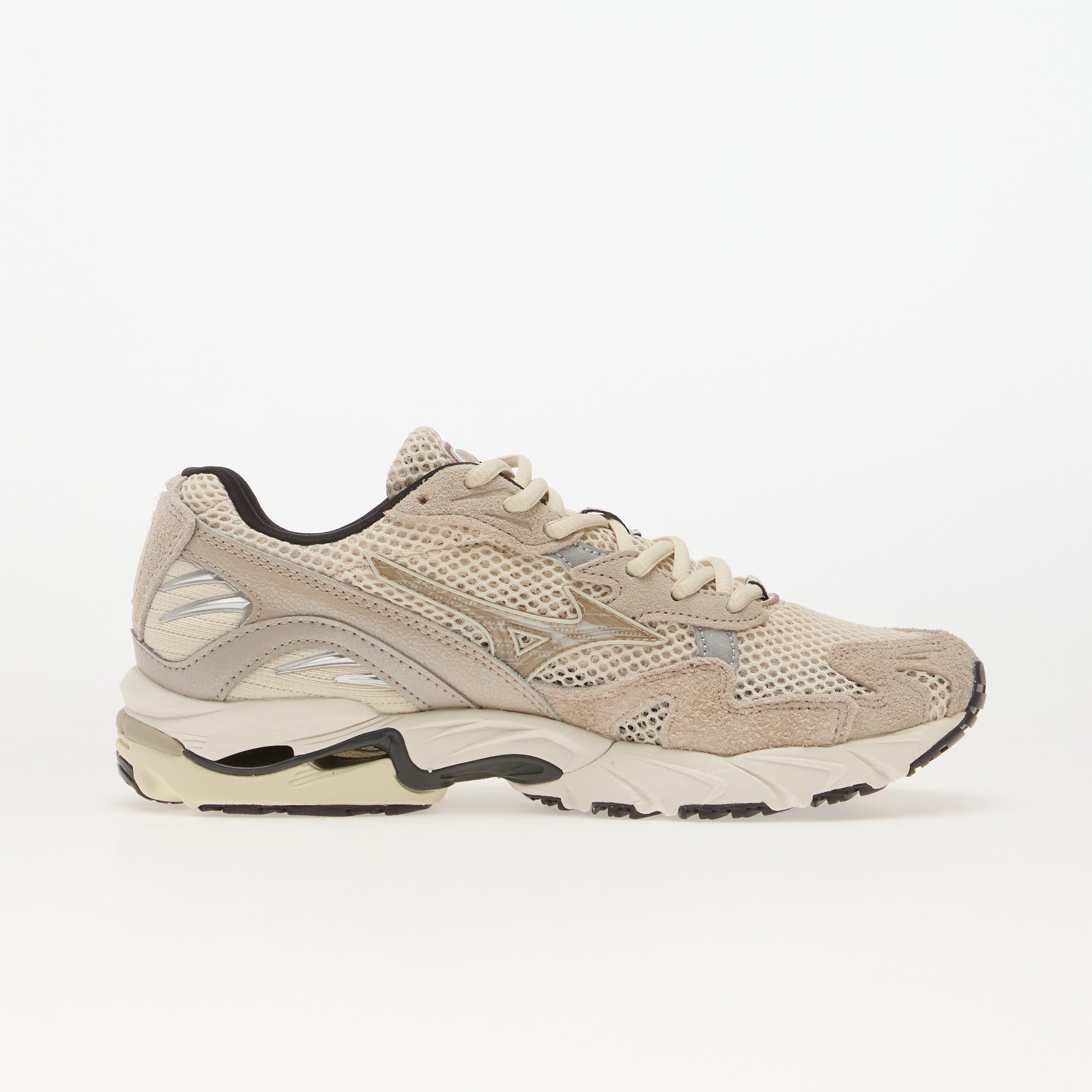 Mizuno Сникърси Wave Rider 10 Suede Summer Sand/ Simply Taupe/ Summer Sand