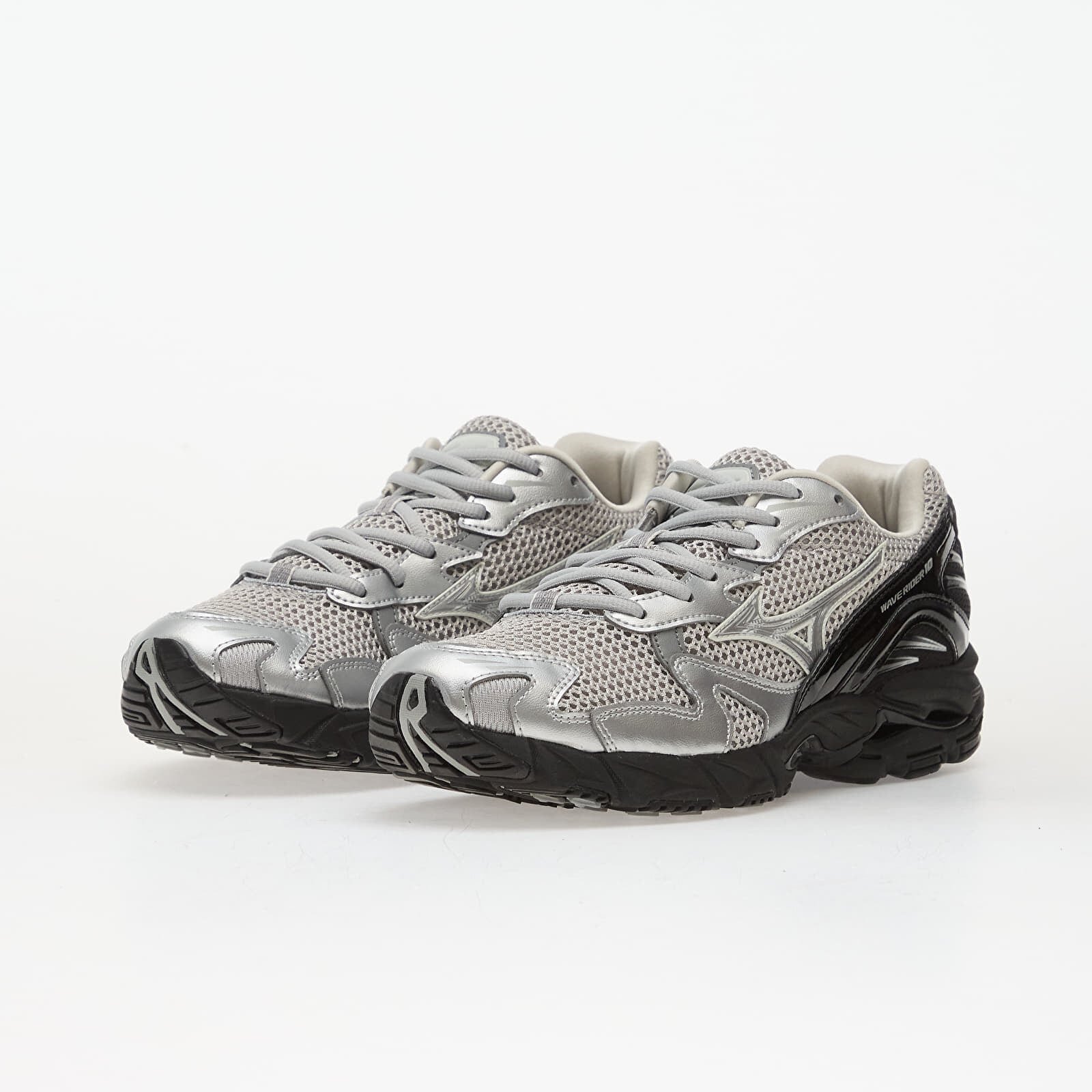 Mizuno Сникърси Wave Rider 10 (U) Harbor Mist/ Silver/ Black