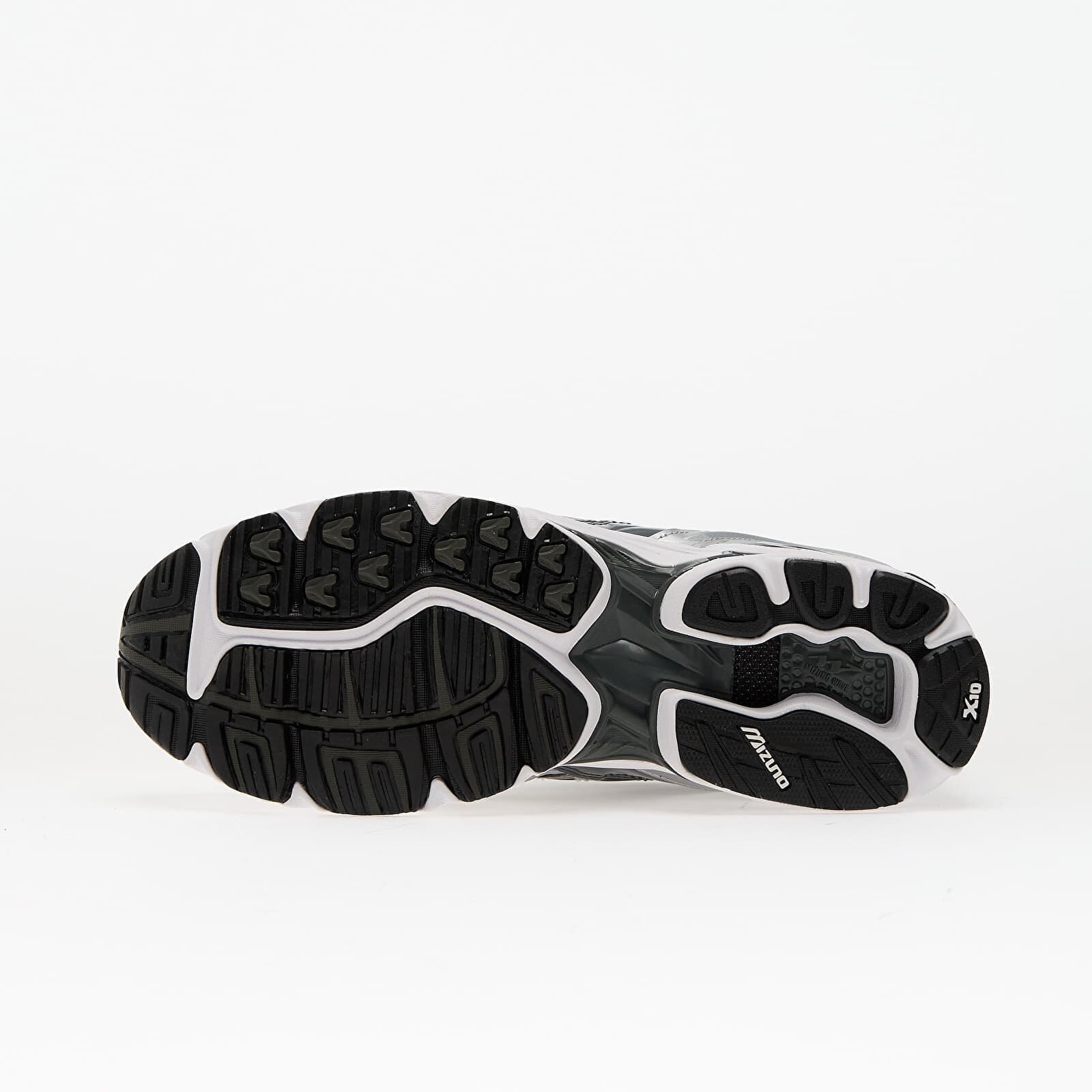 Mizuno Сникърси Wave Rider 10 White/ Silver/ Black