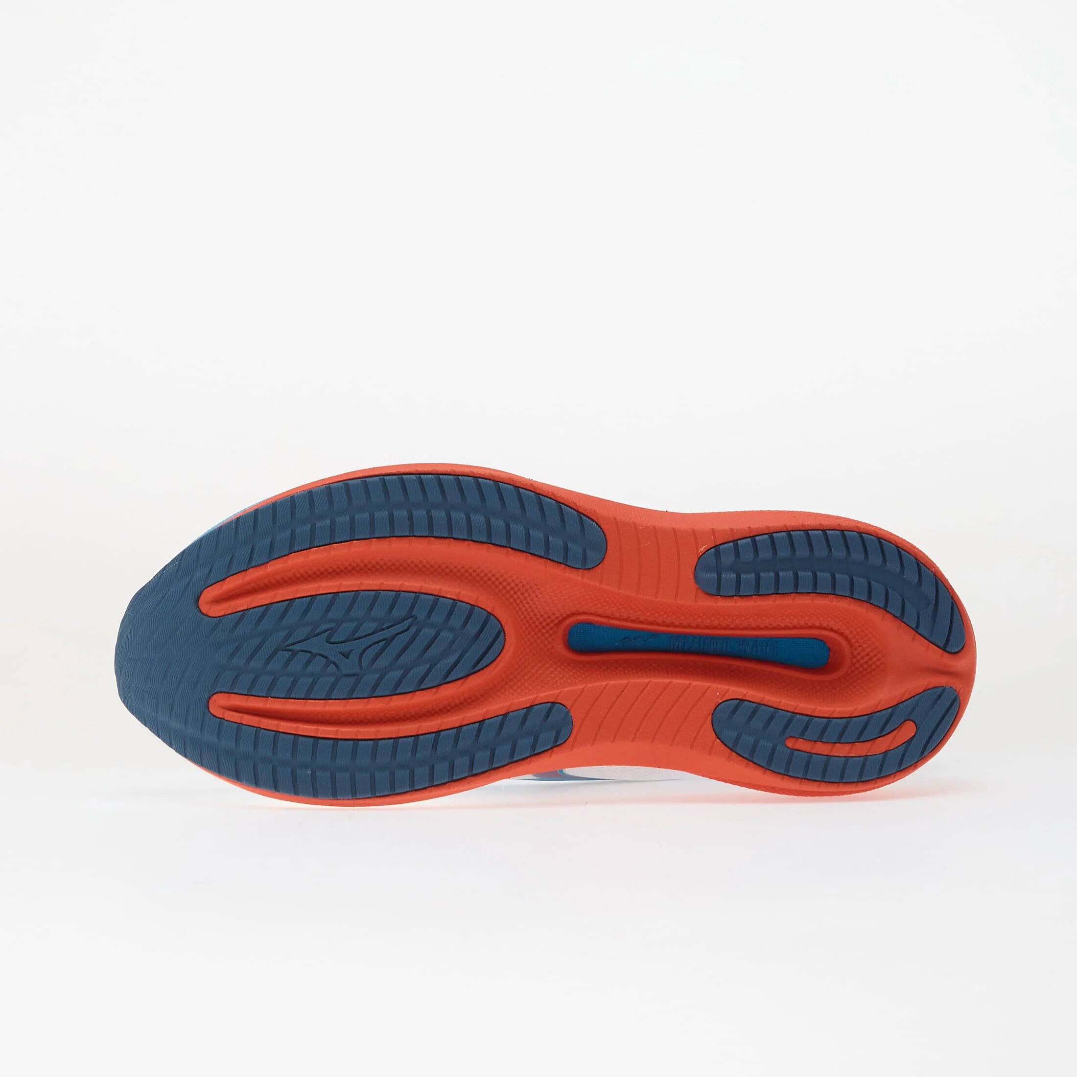 Mizuno Сникърси WAVE RIDER 30 White/ Blue Jewel/ Orange