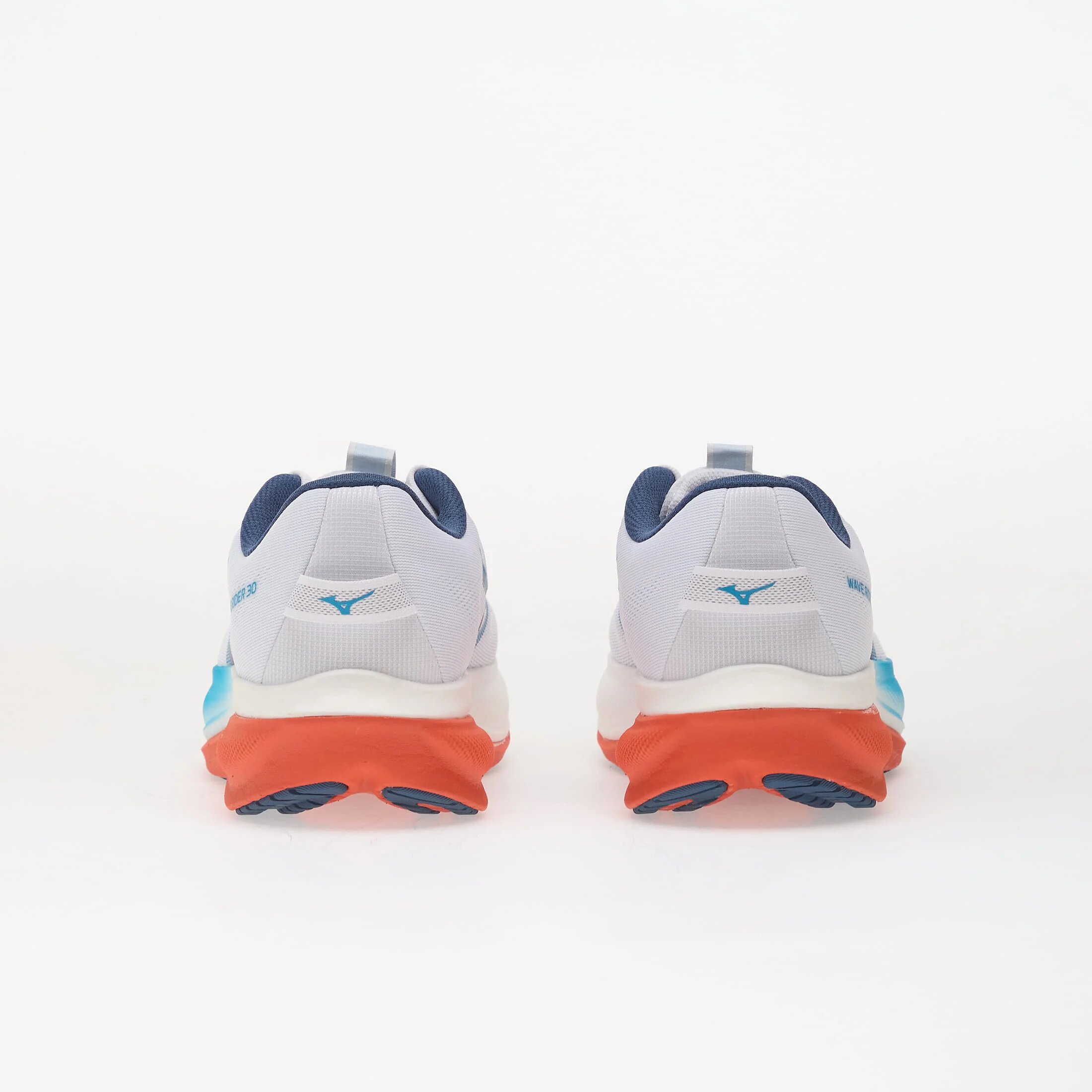 Mizuno Сникърси WAVE RIDER 30 White/ Blue Jewel/ Orange