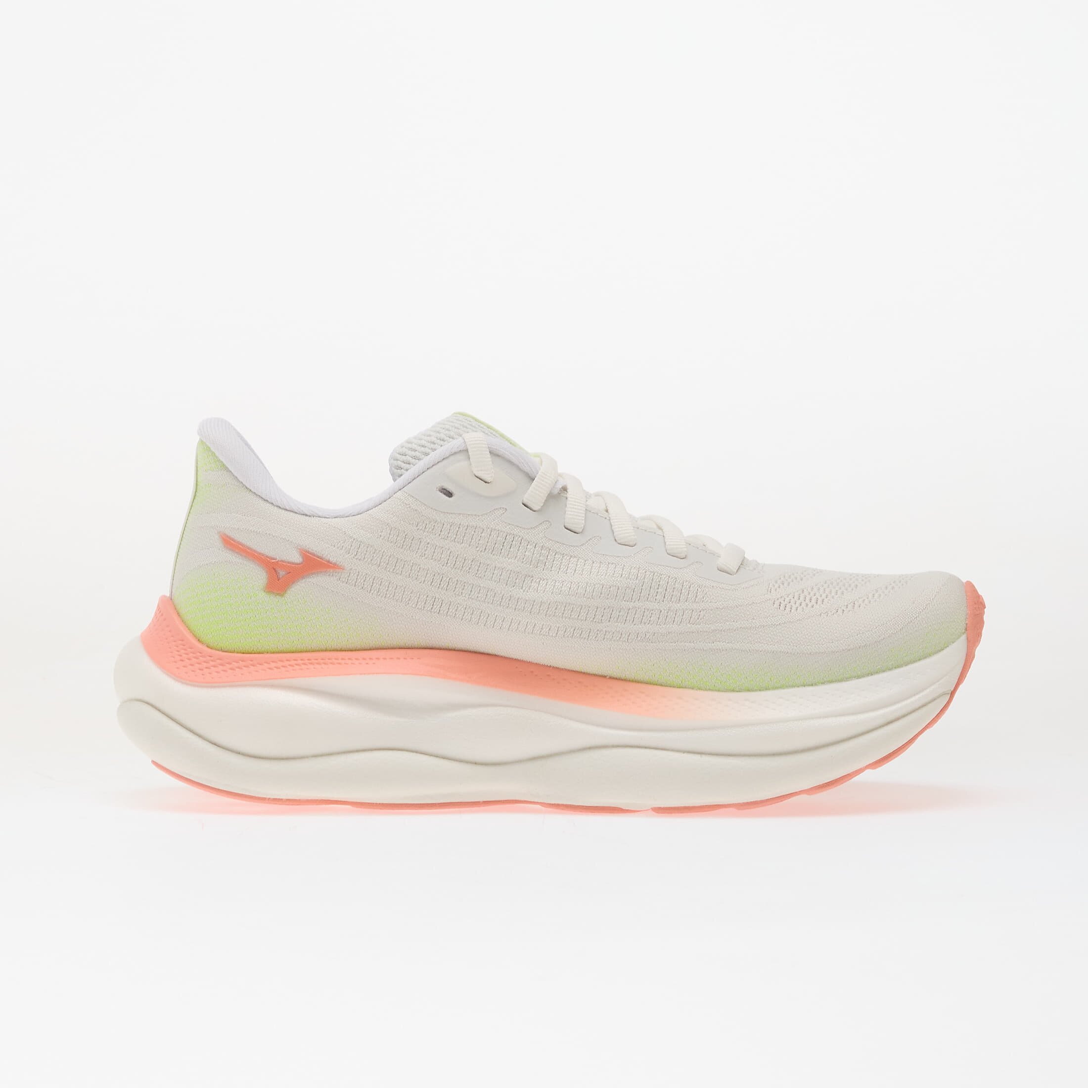 Mizuno Сникърси WAVE SKY 9 GF White/ Desert Flower/ Lime Pulp