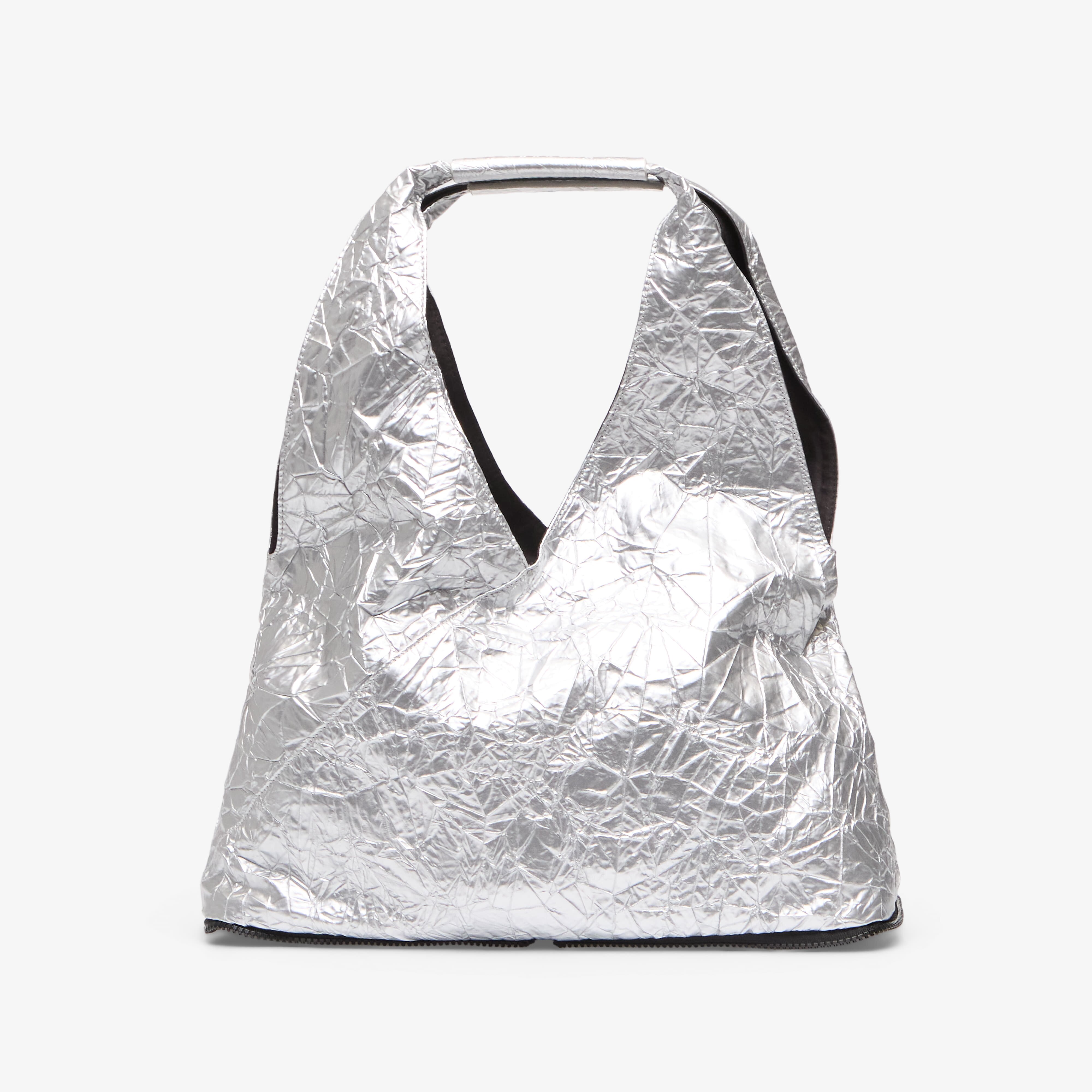 MM6 Maison Margiela Чанта MM6 Other Small Leather Goods Black/ Silver