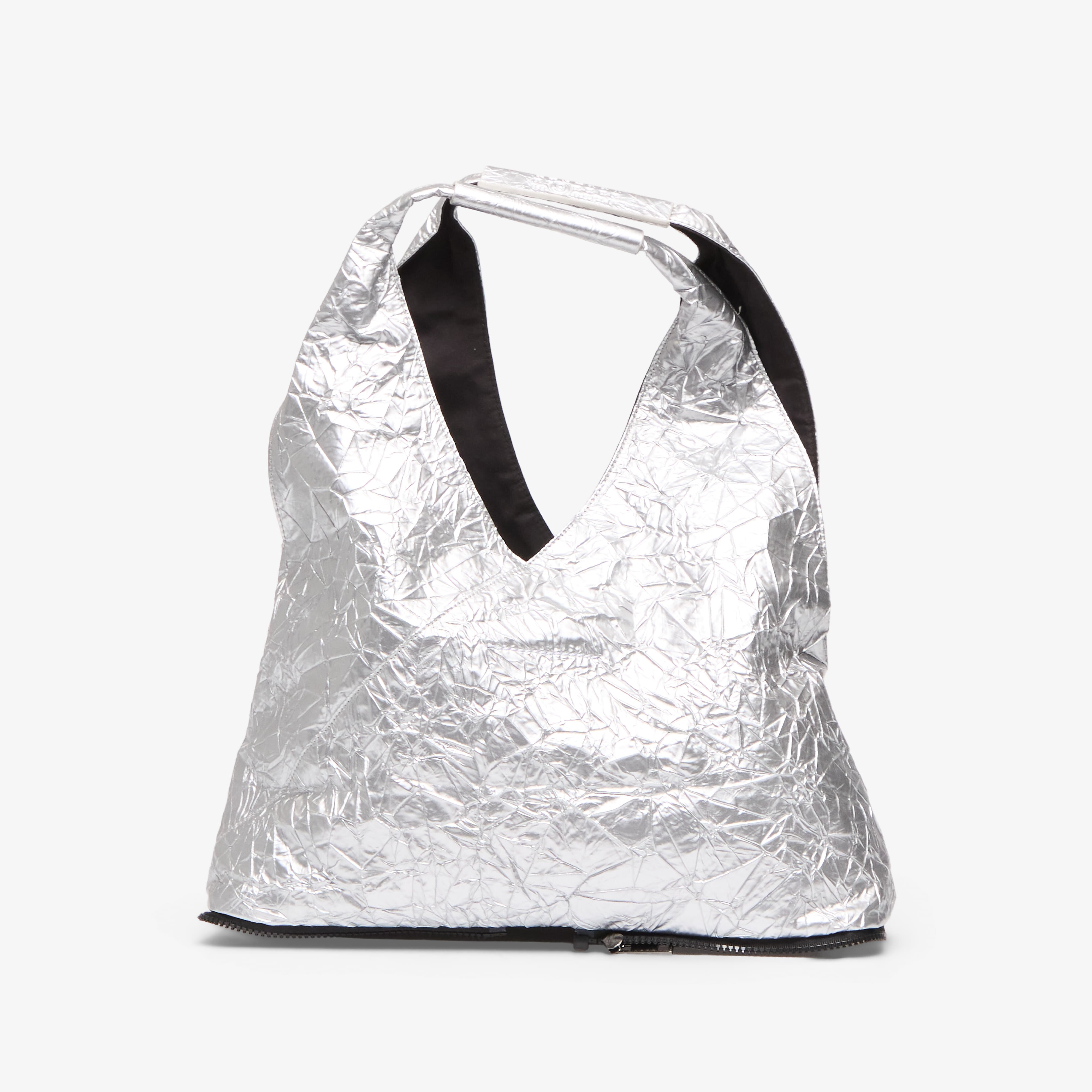 MM6 Maison Margiela Чанта MM6 Other Small Leather Goods Black/ Silver