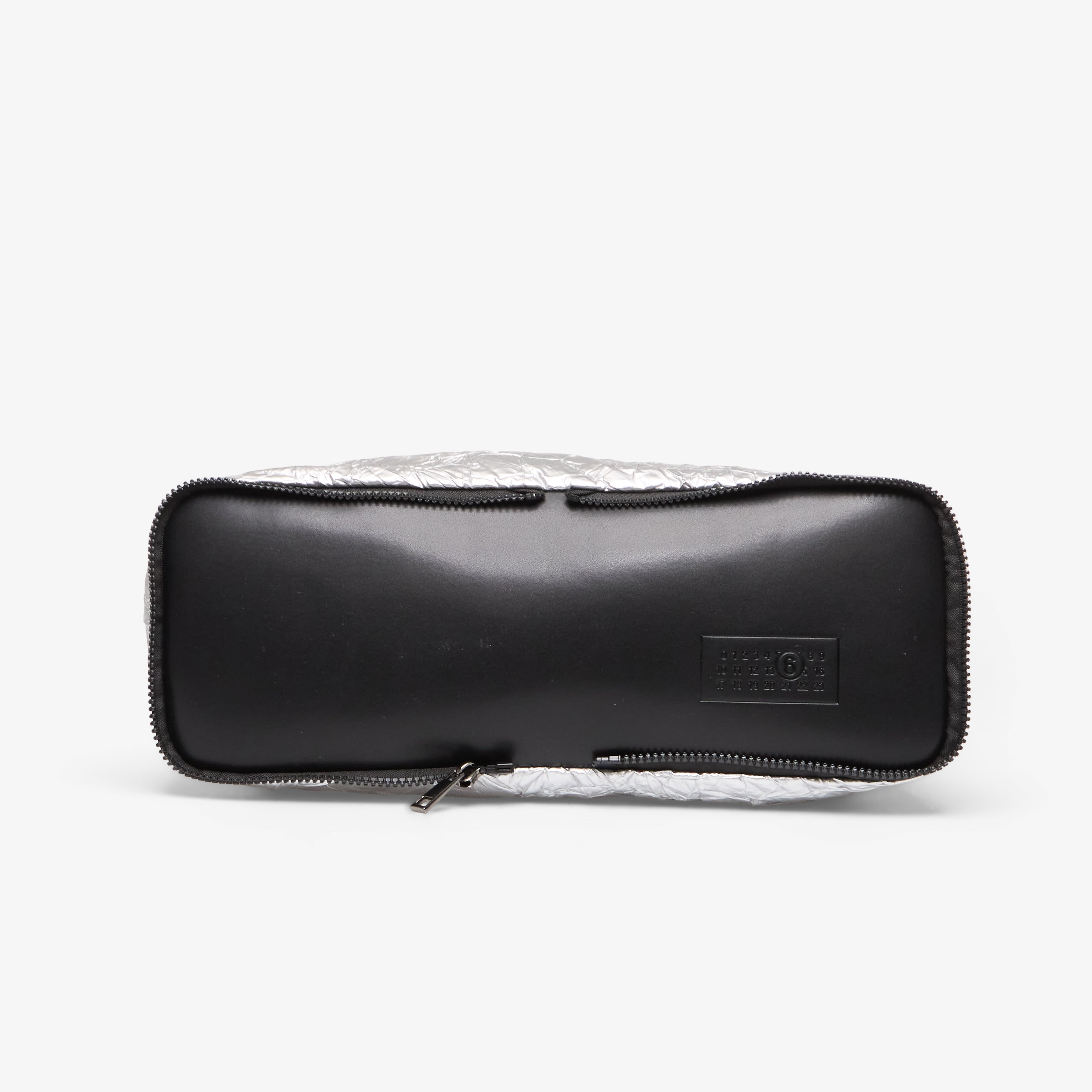 MM6 Maison Margiela Чанта MM6 Other Small Leather Goods Black/ Silver