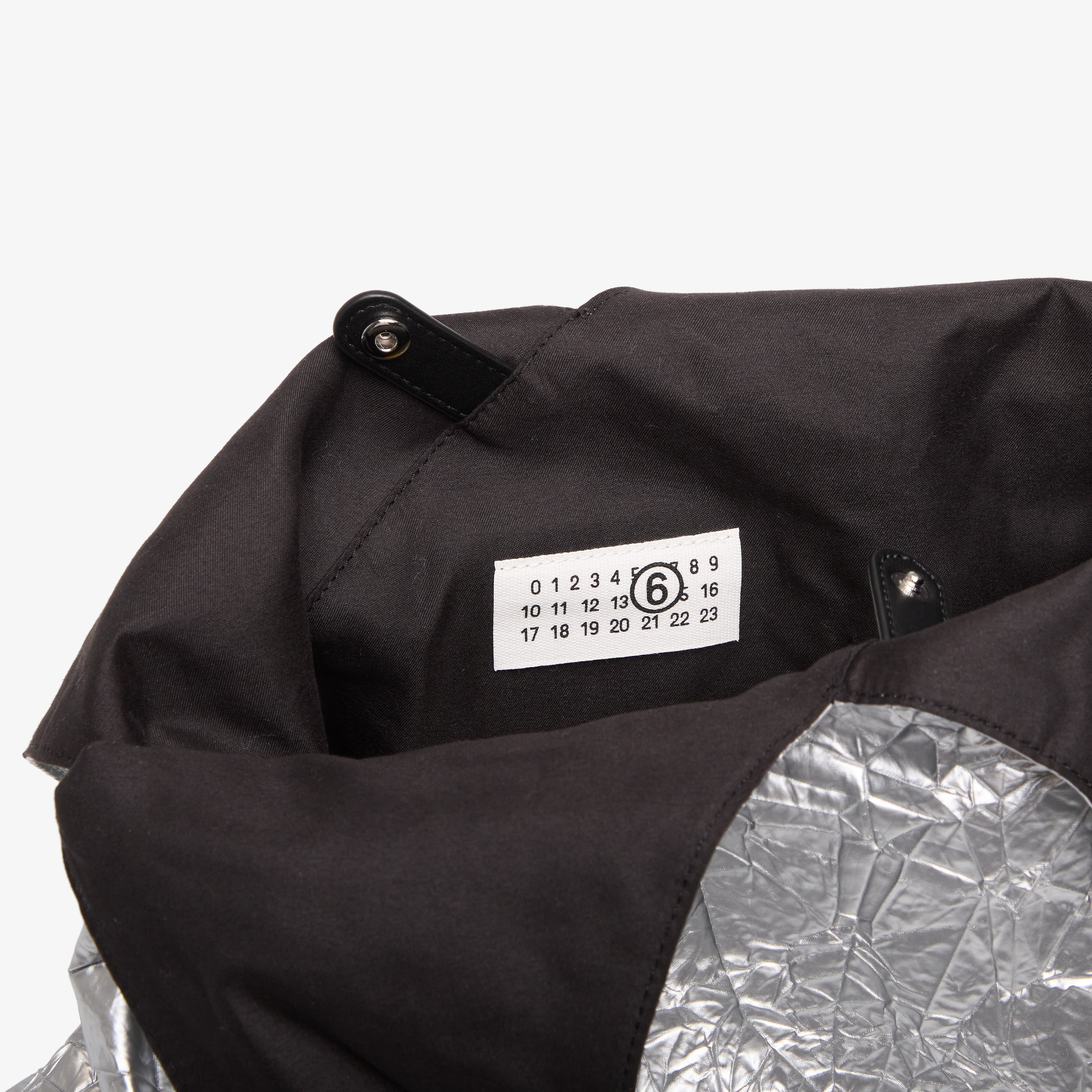 MM6 Maison Margiela Чанта MM6 Other Small Leather Goods Black/ Silver