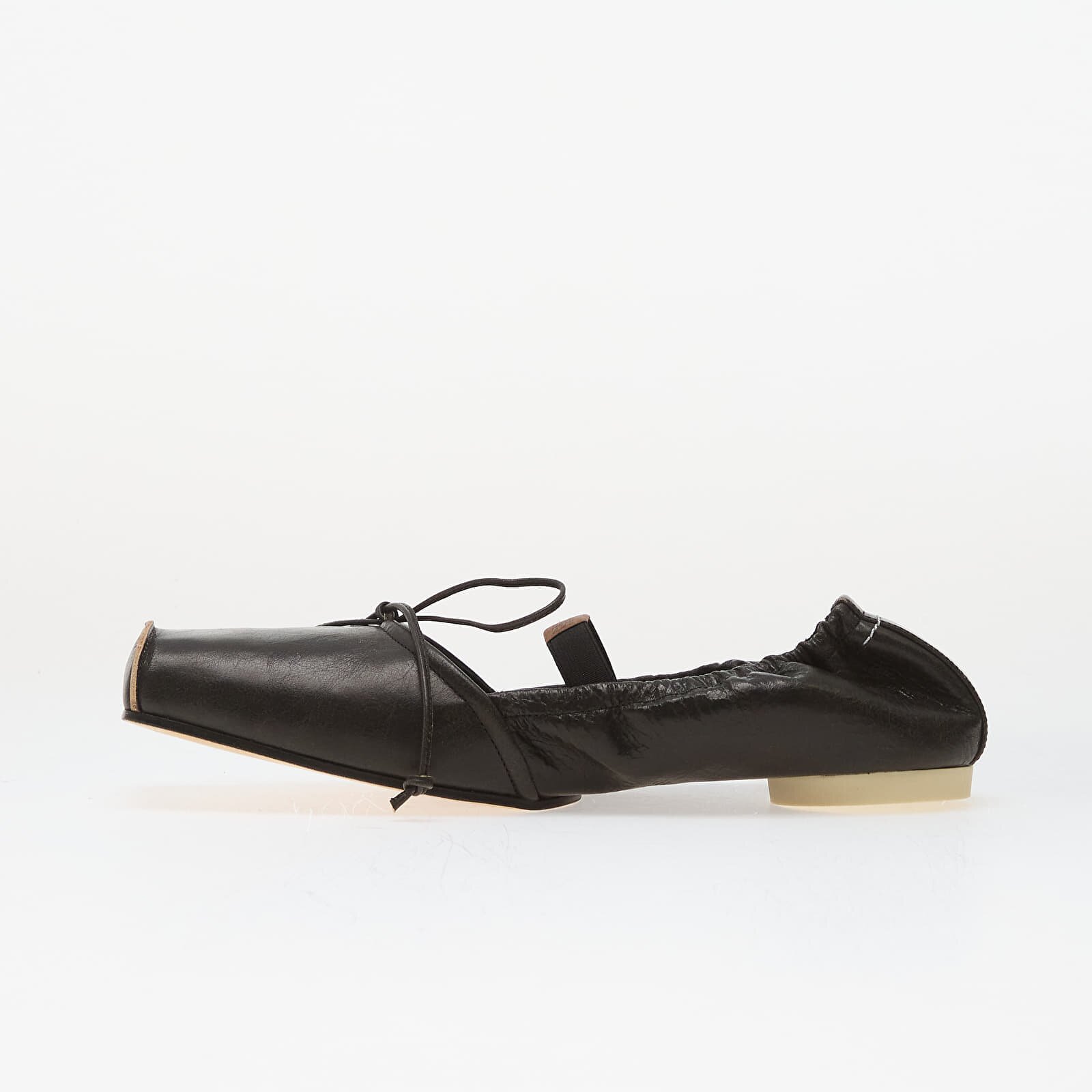 MM6 Maison Margiela MM6 Ballet Shoe Black/ Doe Brown