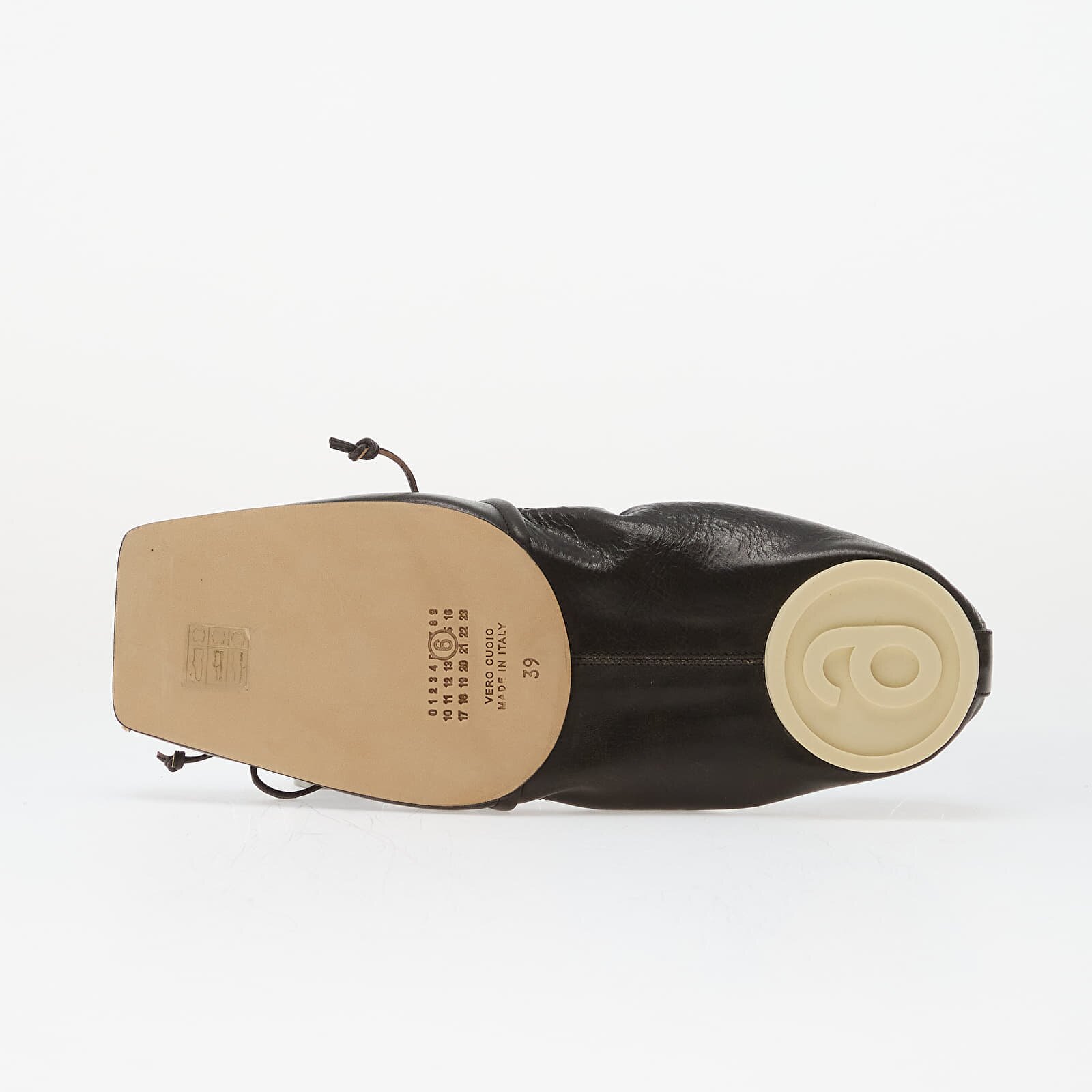 MM6 Maison Margiela MM6 Ballet Shoe Black/ Doe Brown