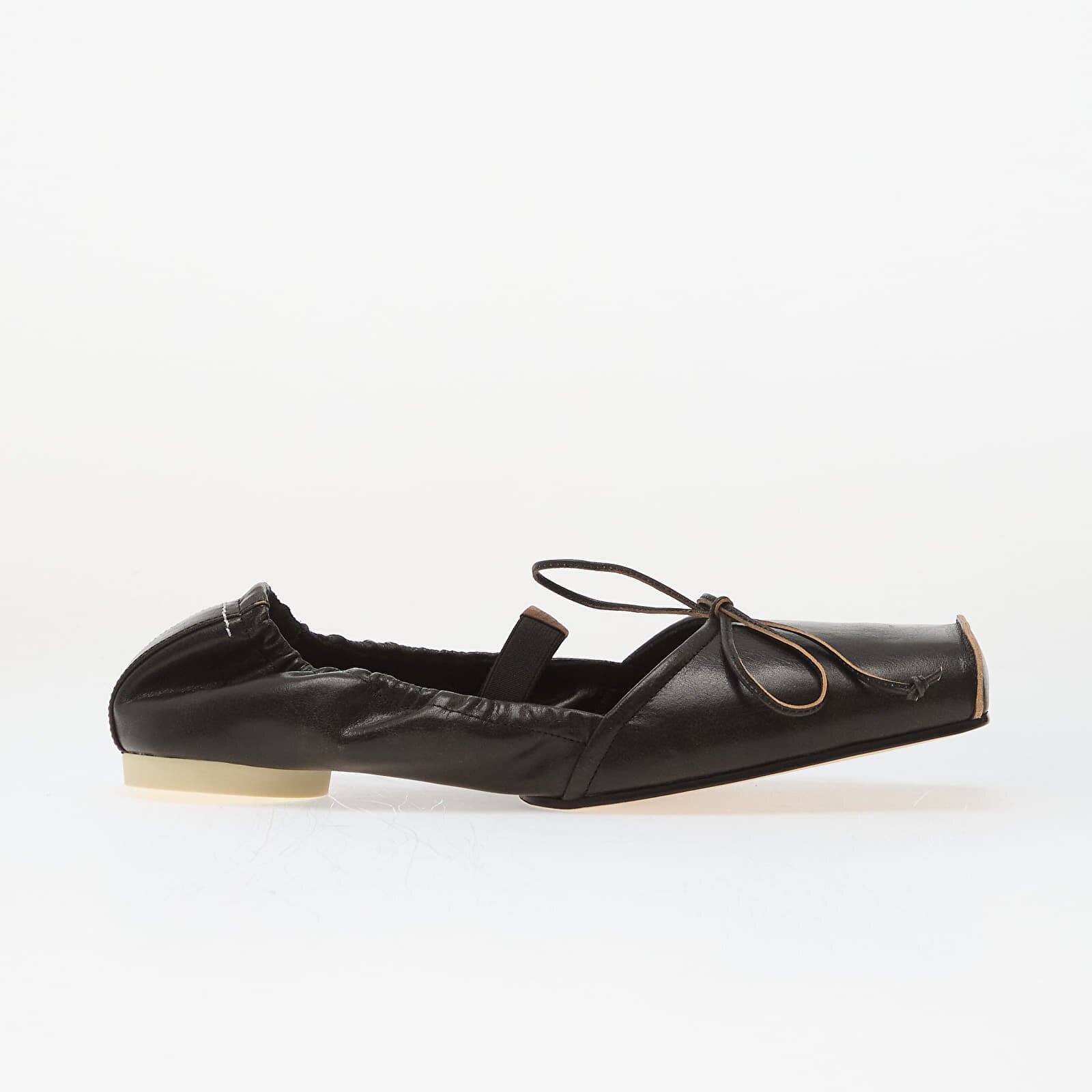 MM6 Maison Margiela MM6 Ballet Shoe Black/ Doe Brown