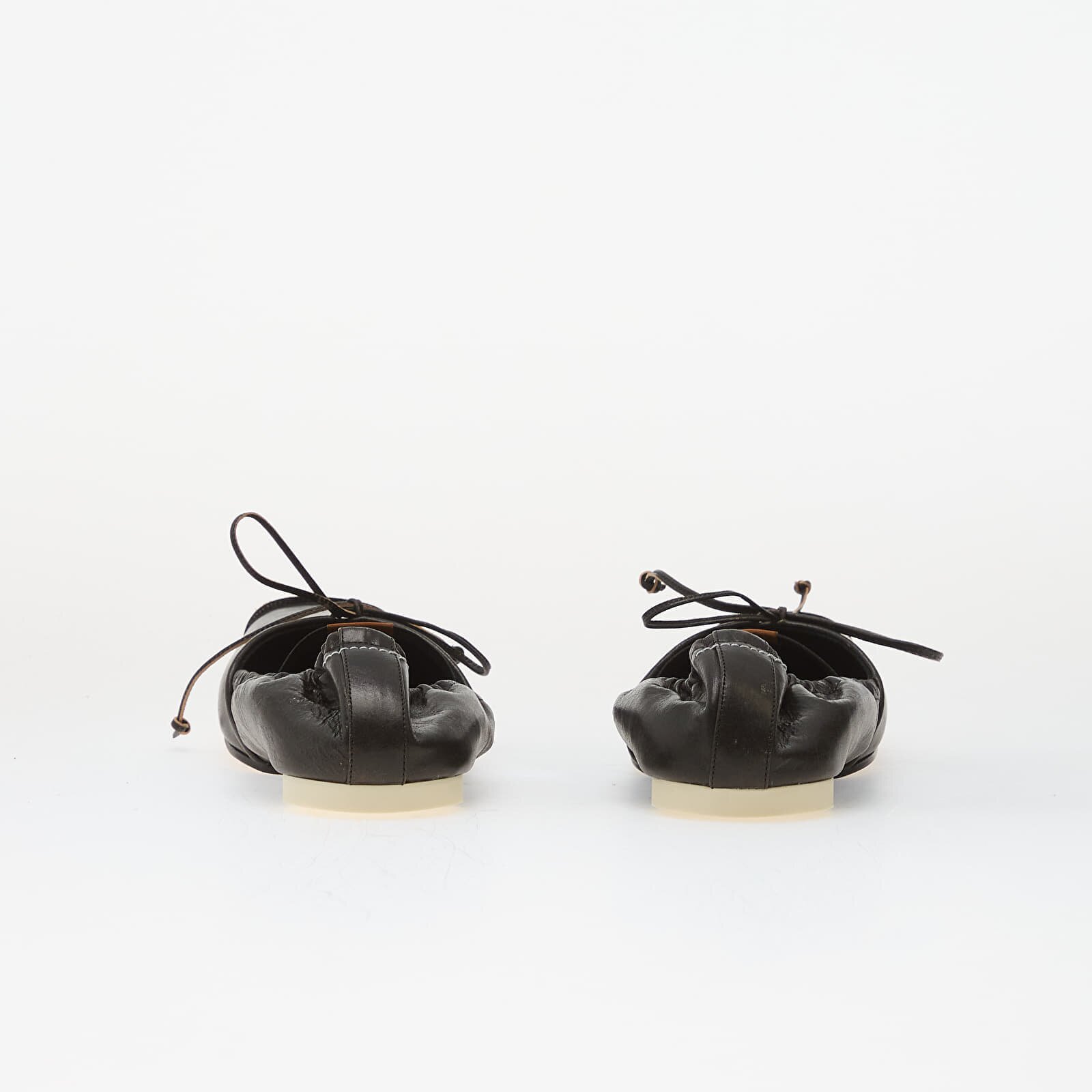 MM6 Maison Margiela MM6 Ballet Shoe Black/ Doe Brown