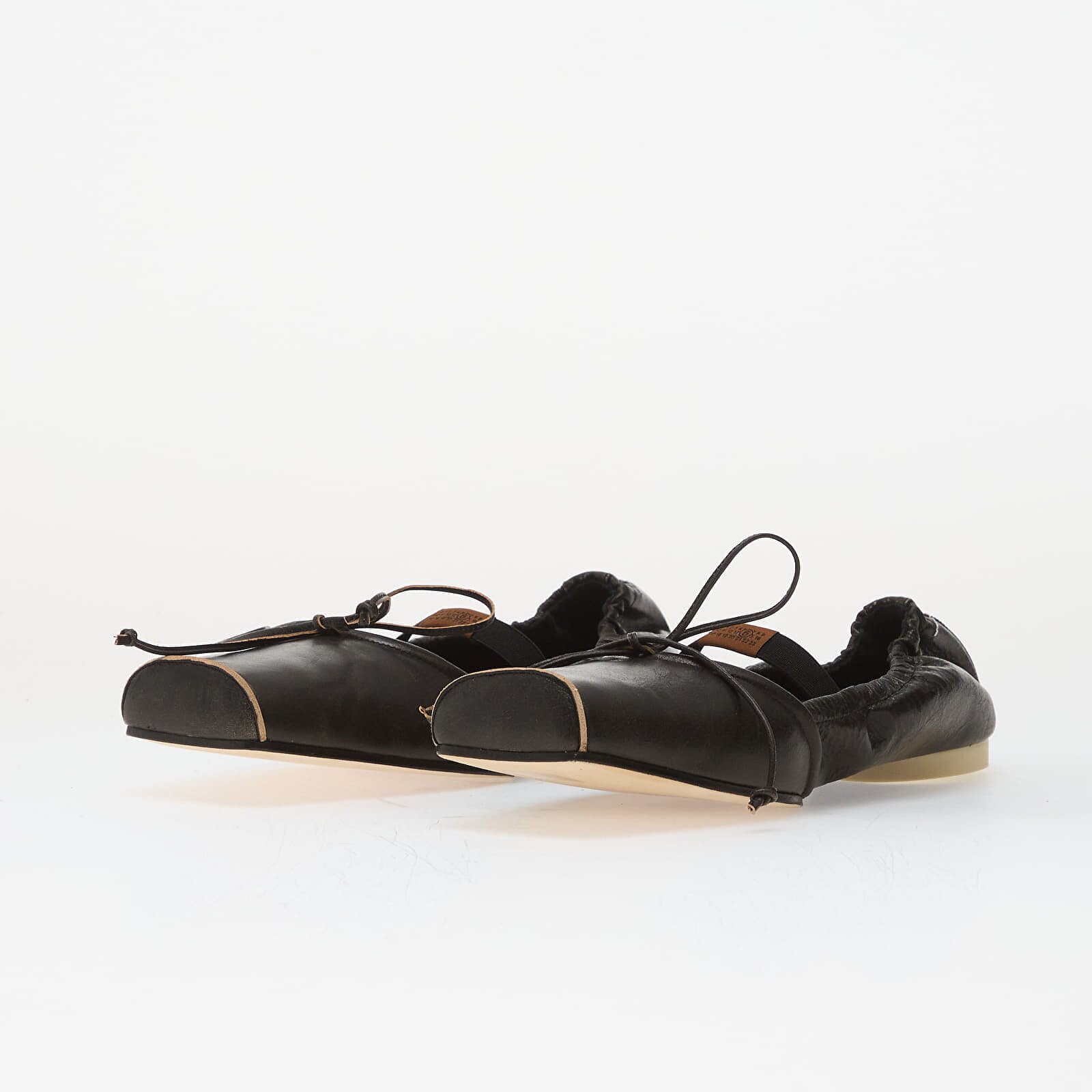 MM6 Maison Margiela MM6 Ballet Shoe Black/ Doe Brown