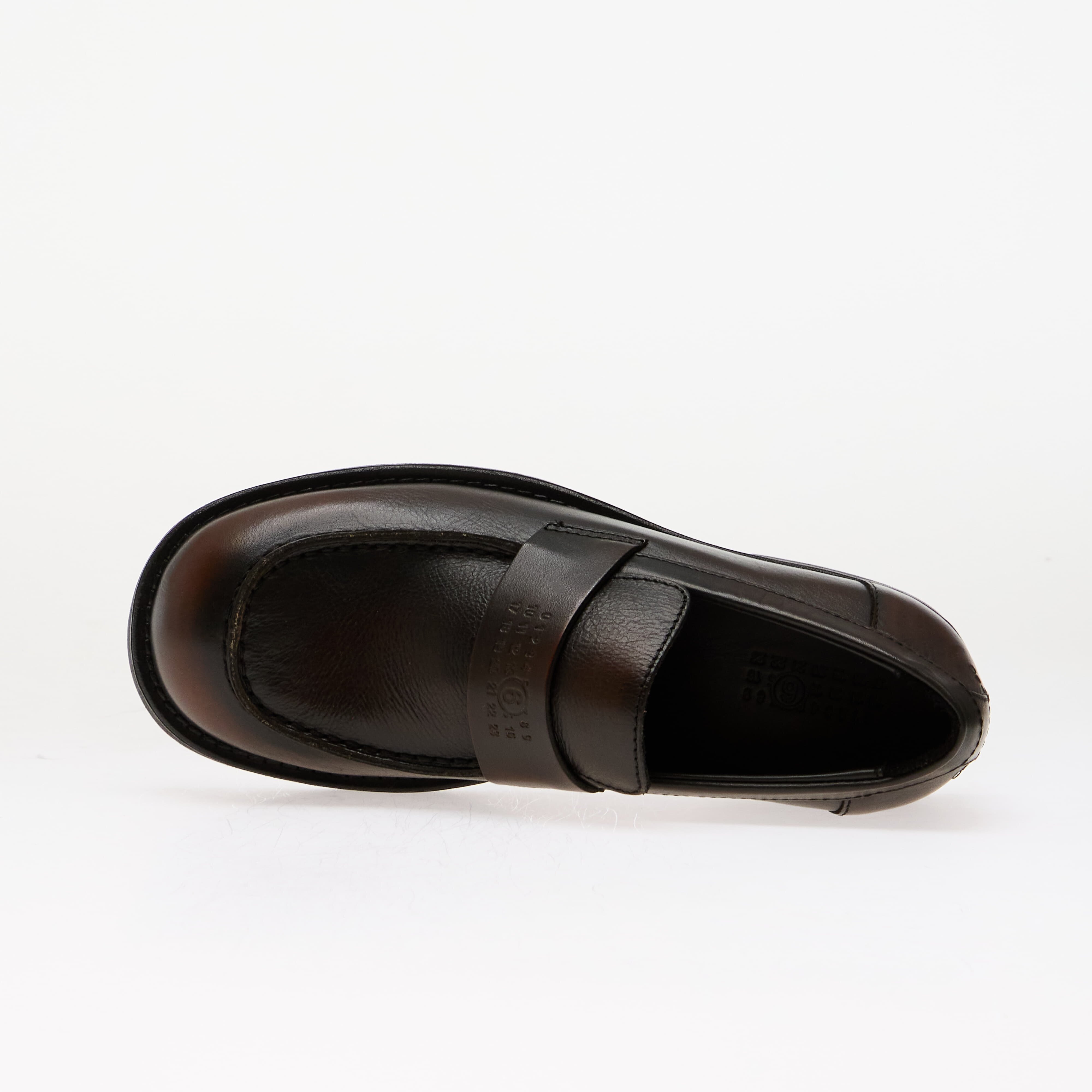 MM6 Maison Margiela Сникърси MM6 Mocassin Cappuccino/ Black