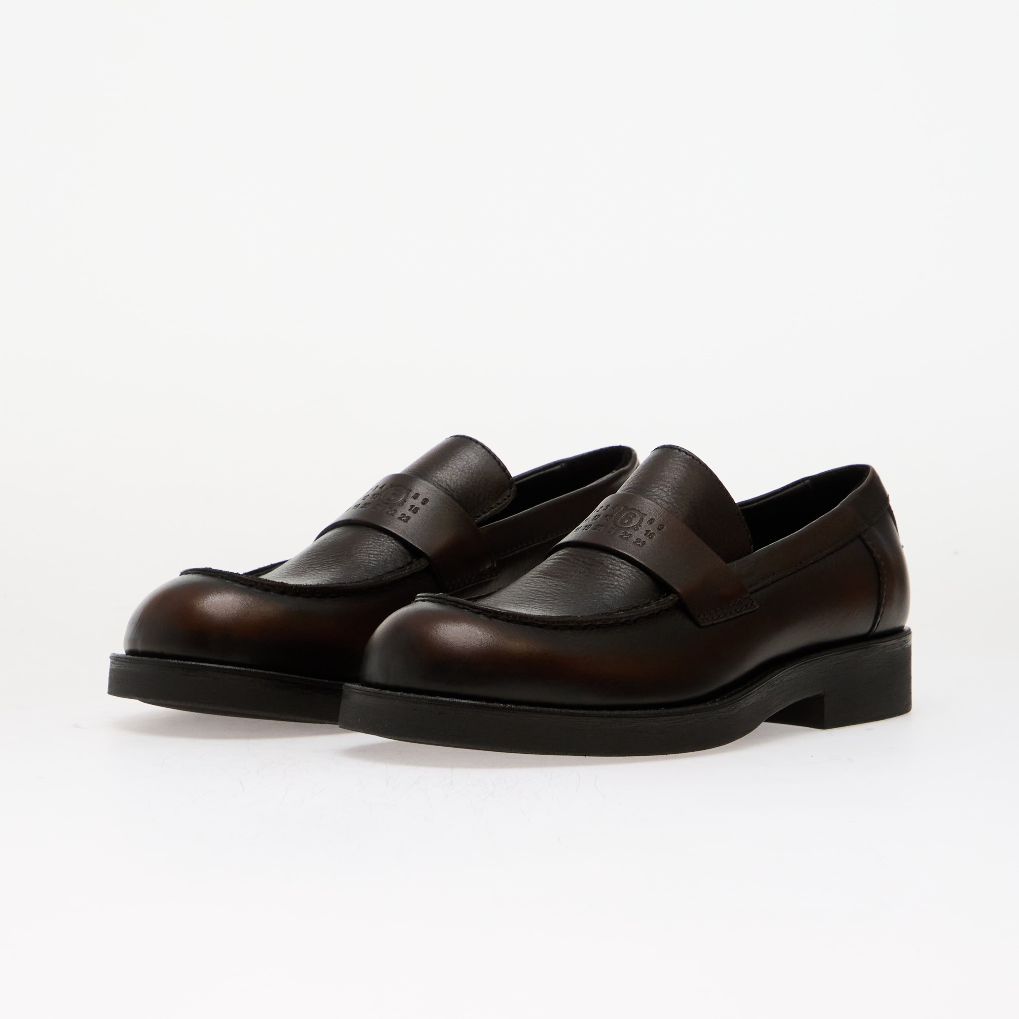 MM6 Maison Margiela Сникърси MM6 Mocassin Cappuccino/ Black