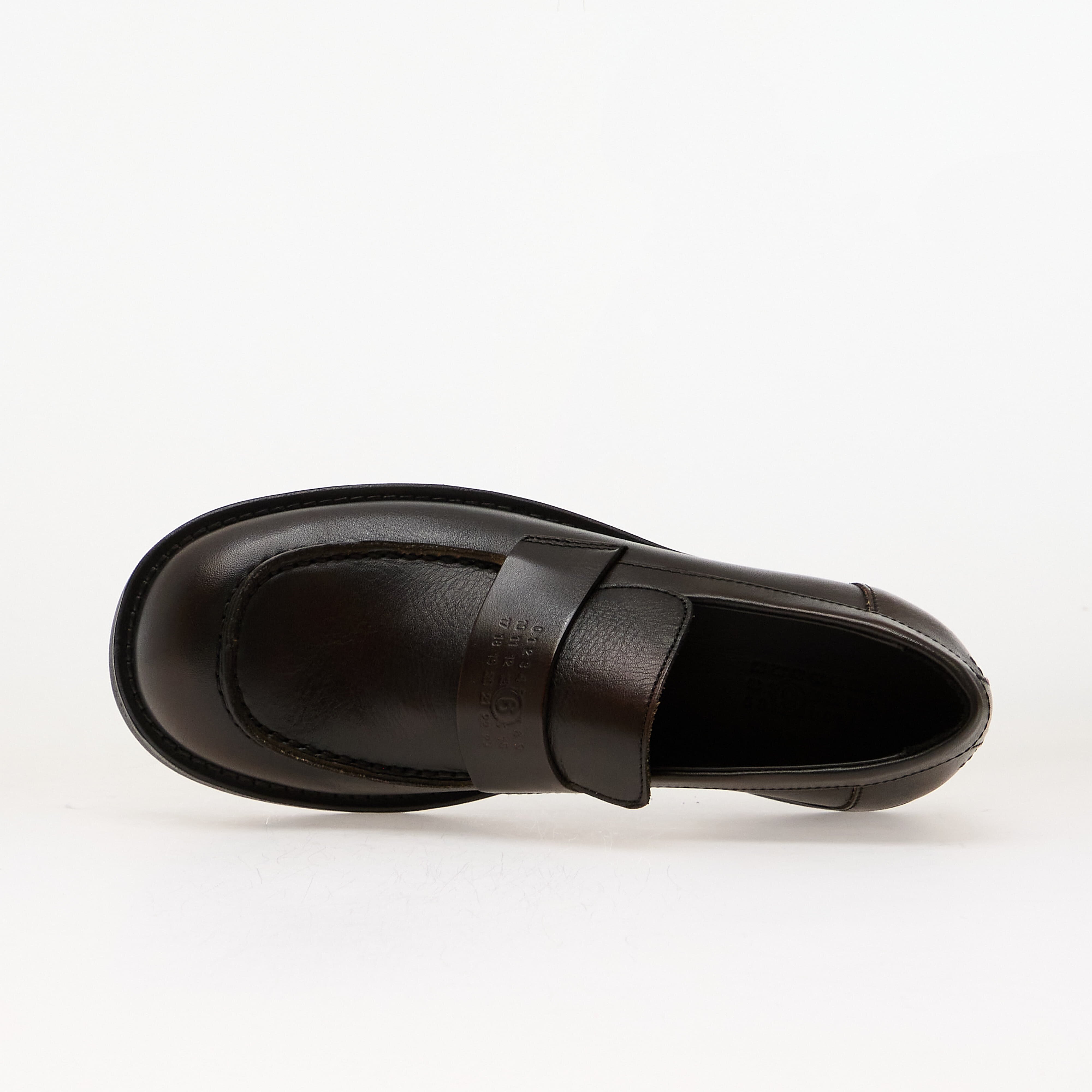 MM6 Maison Margiela Сникърси MM6 Mocassin Cappuccino/ Black