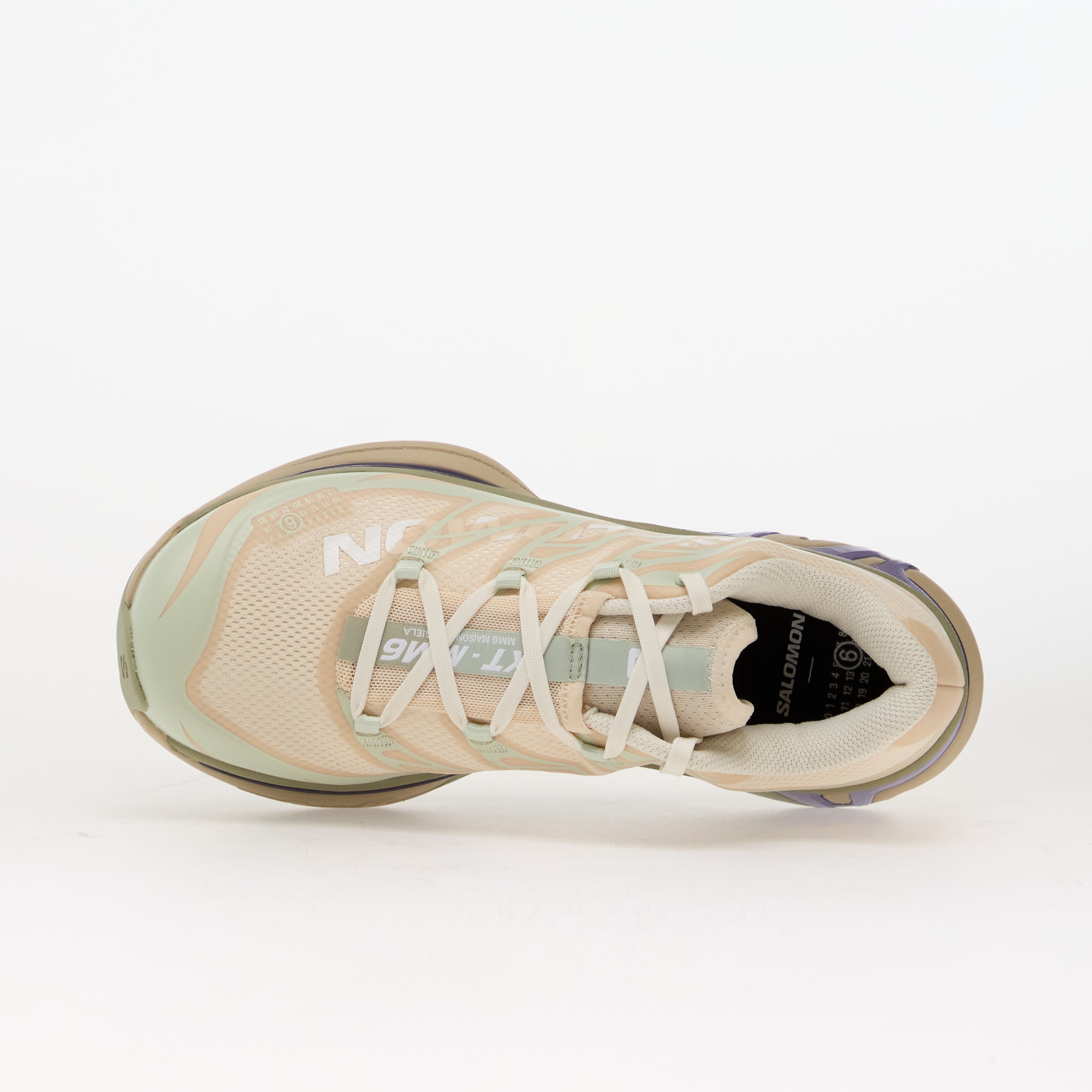 MM6 Maison Margiela Сникърси MM6 Sneakers Tapioca/ Sea Foam/ Violet Tulip