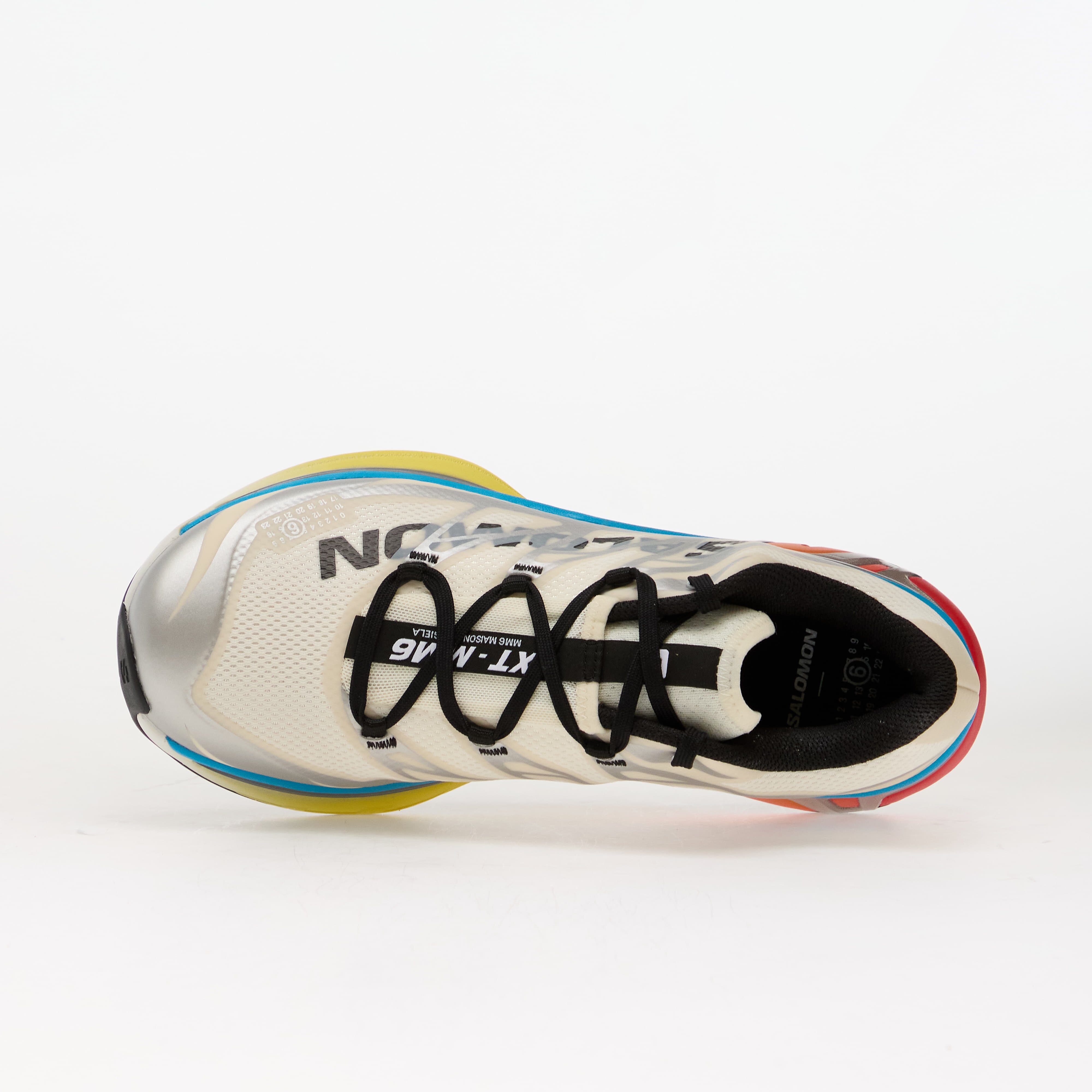 MM6 Maison Margiela Сникърси MM6 Sneakers Vanilla/ Silver/ Lemon