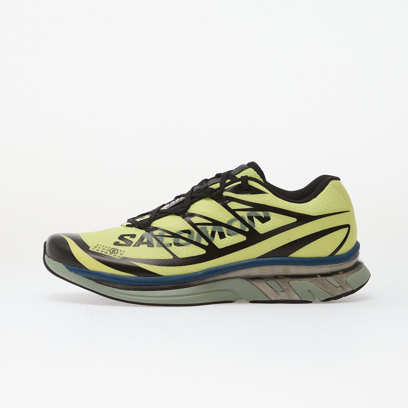 MM6 Maison Margiela Сникърси MM6 x Salomon Sneakers Sunny Lime/ Black/ Green Milieu