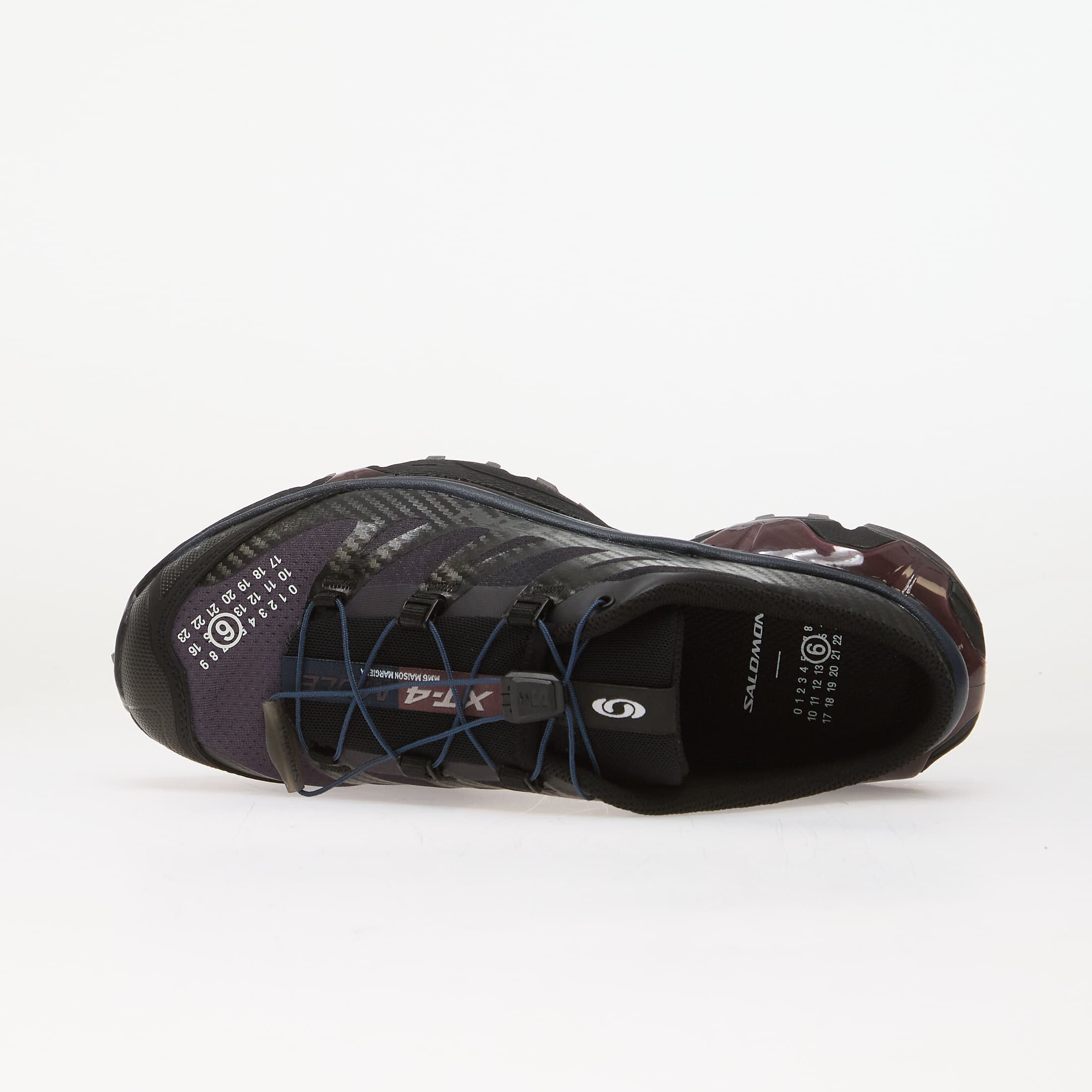 MM6 Maison Margiela Сникърси MM6 X Salomon XT-4 Mule Sneakers Black/ Nine Iron/ Hunkle Berry Violet