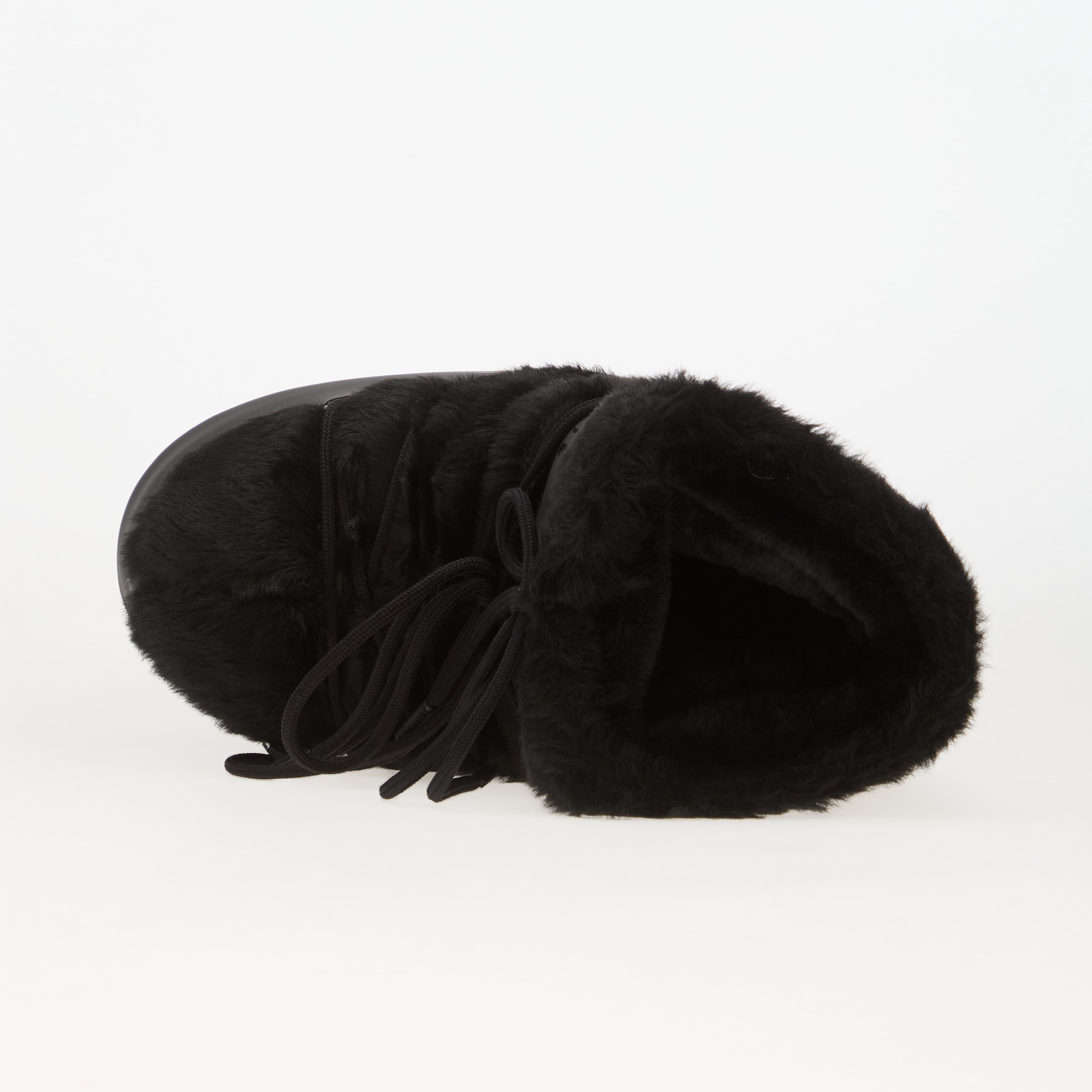 Moon Boot Обувки Icon Low Faux Fur Black