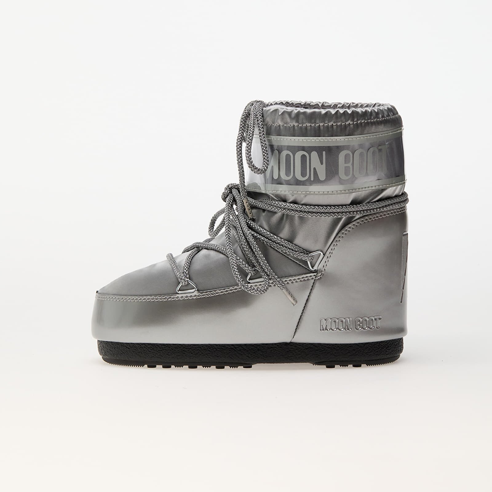 Moon Boot Обувки Icon Low Glance Silver