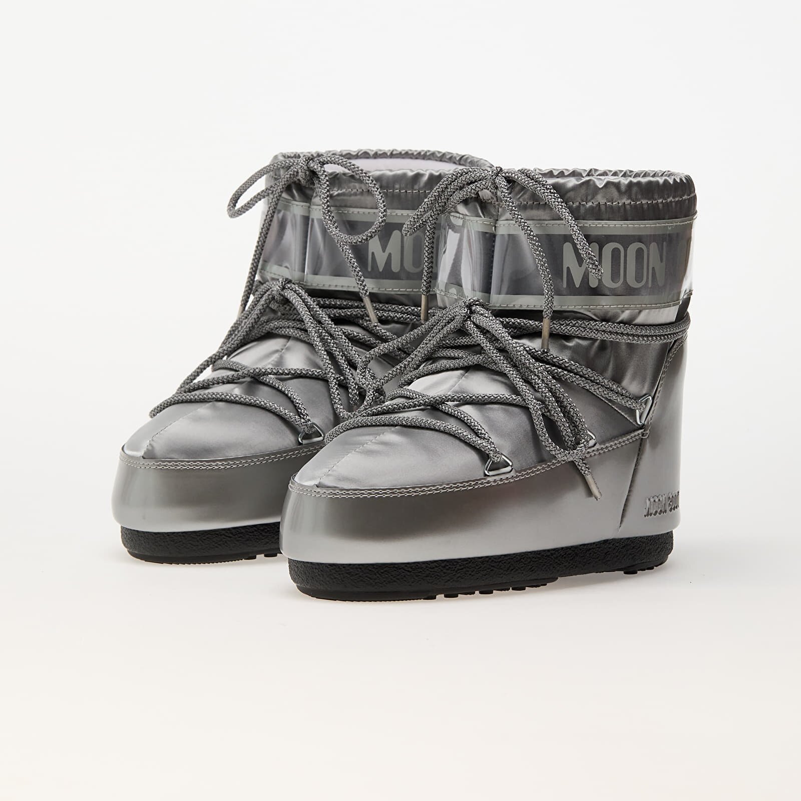 Moon Boot Обувки Icon Low Glance Silver