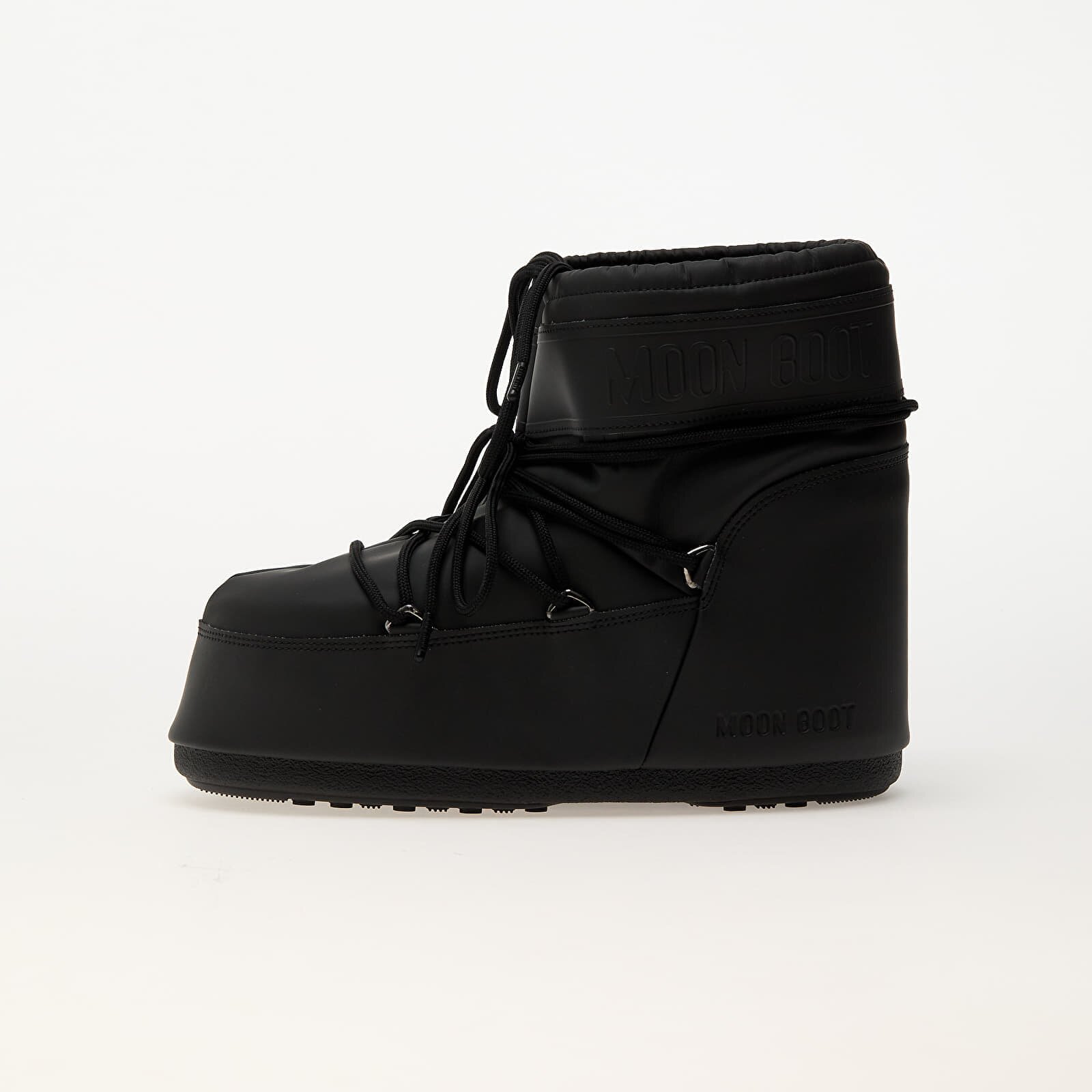 Moon Boot Обувки Icon Low Rubber Black