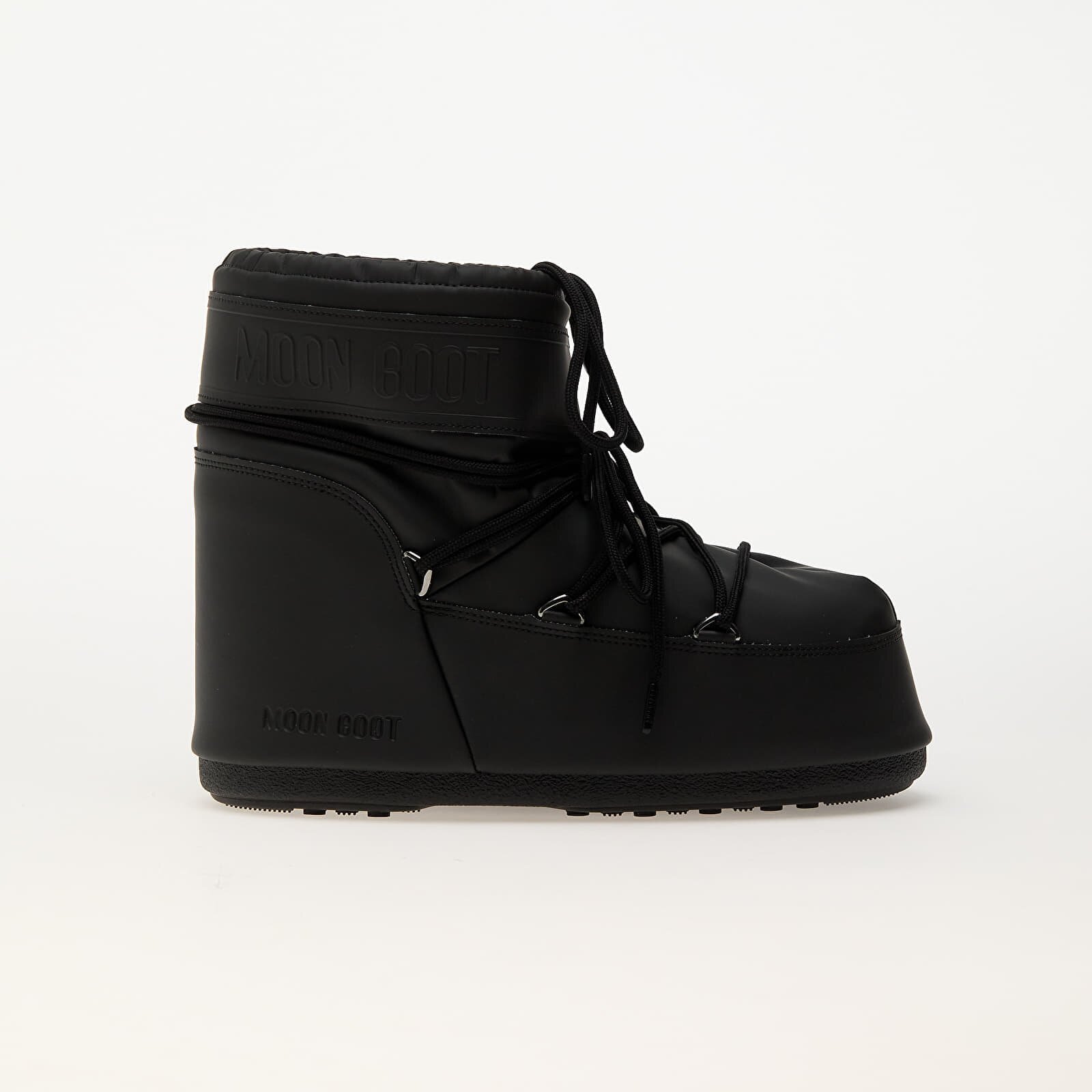 Moon Boot Обувки Icon Low Rubber Black