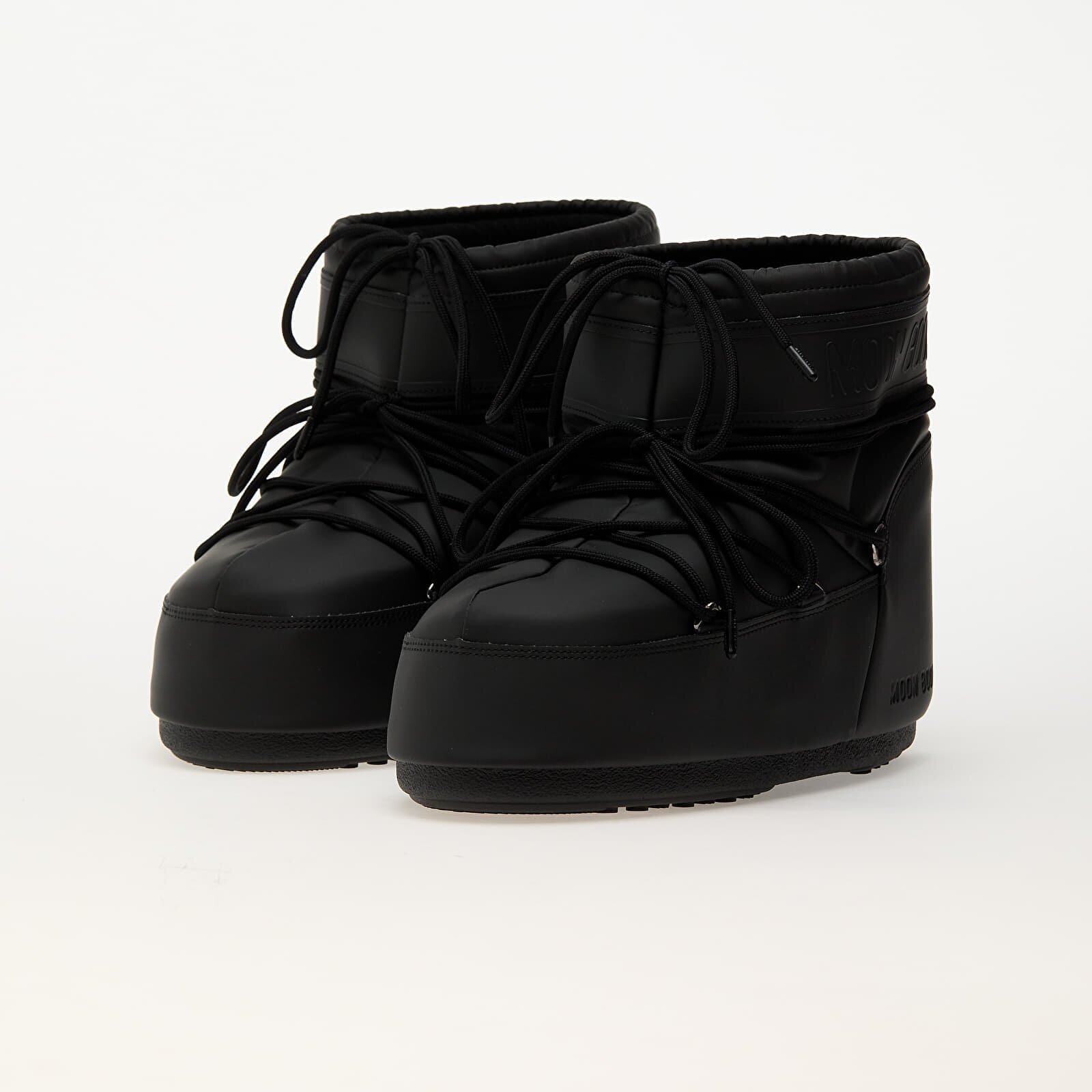 Moon Boot Обувки Icon Low Rubber Black