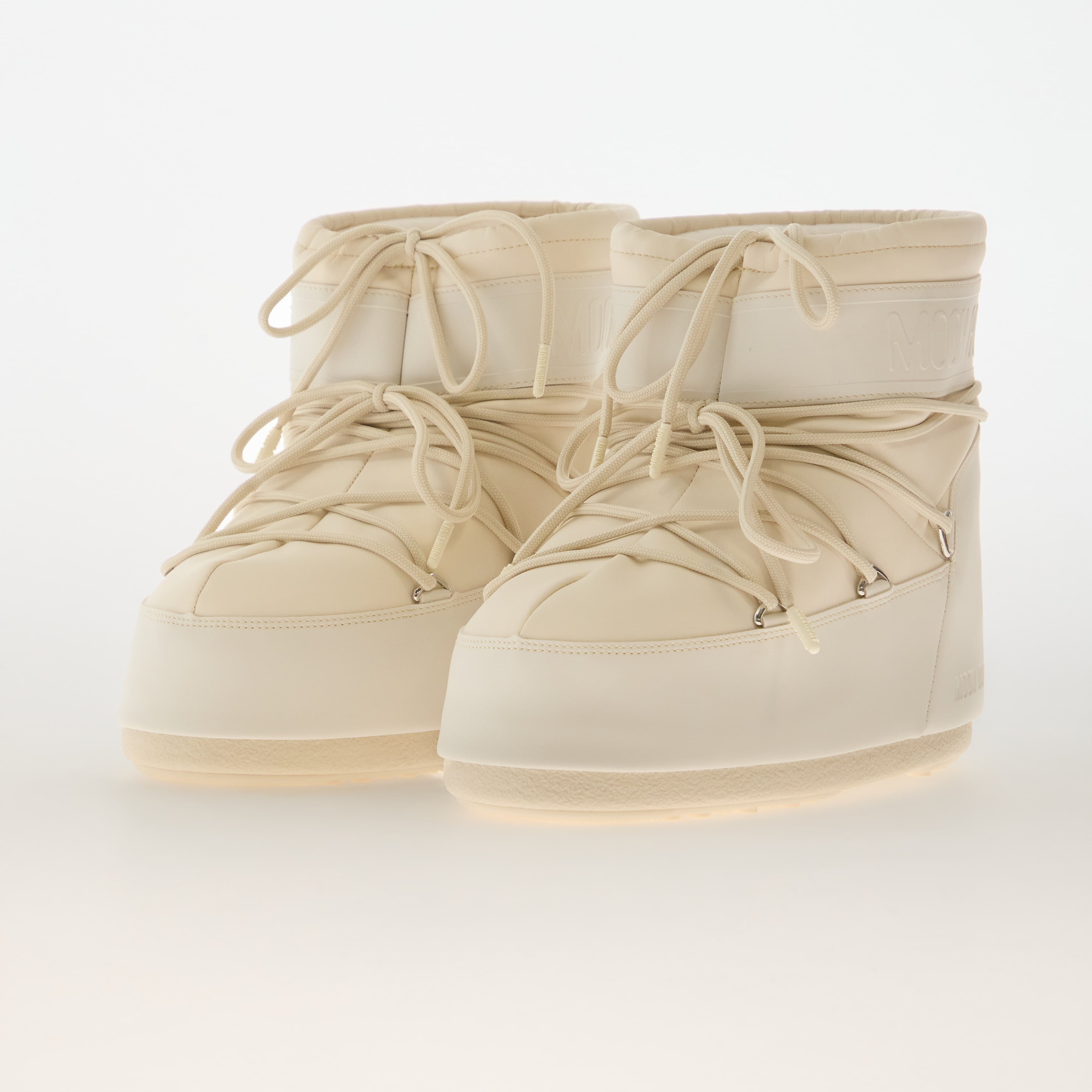 Moon Boot Обувки Icon Low Rubber Cream