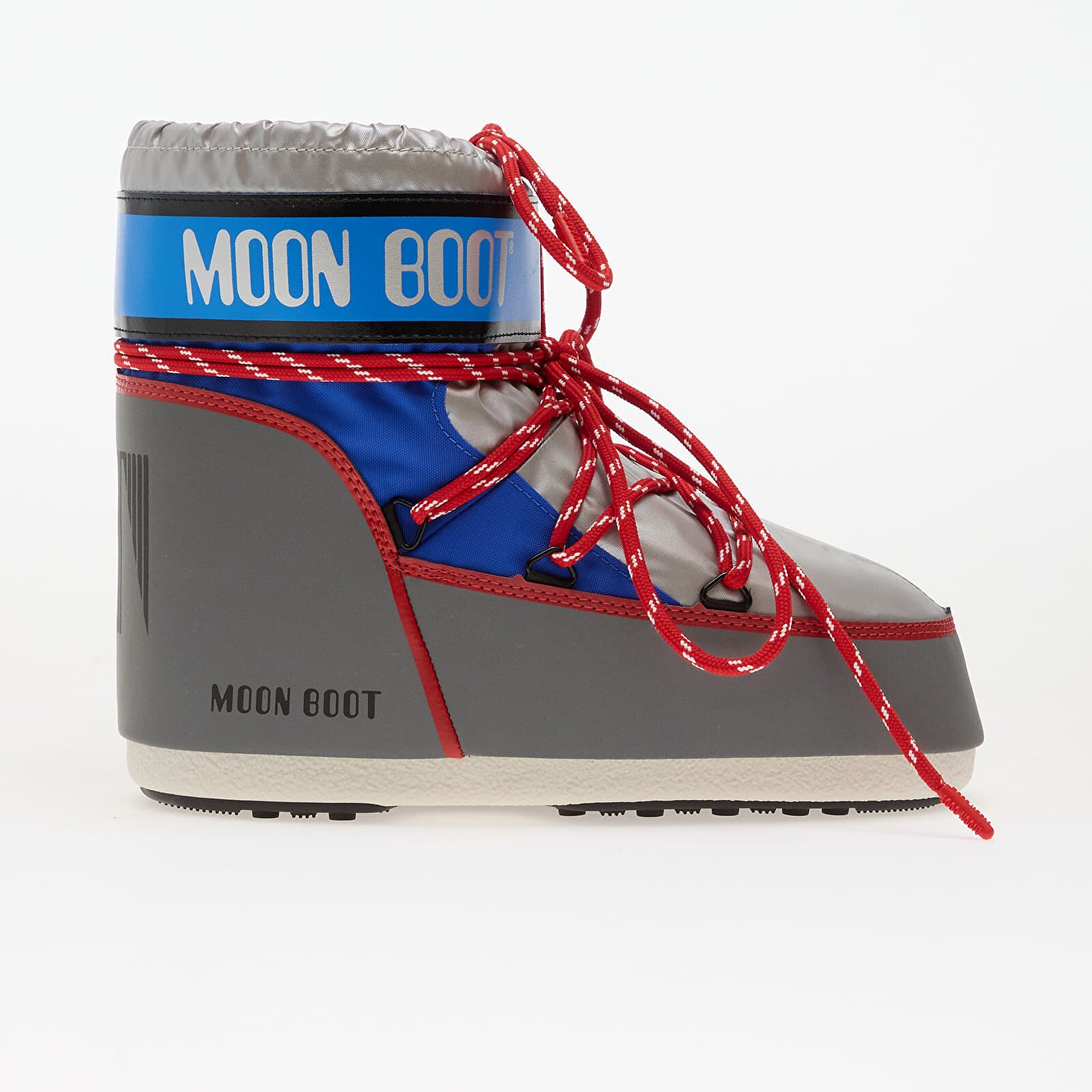 Moon Boot Обувки Icon Low Space Racing Silver/ Blue/ Red