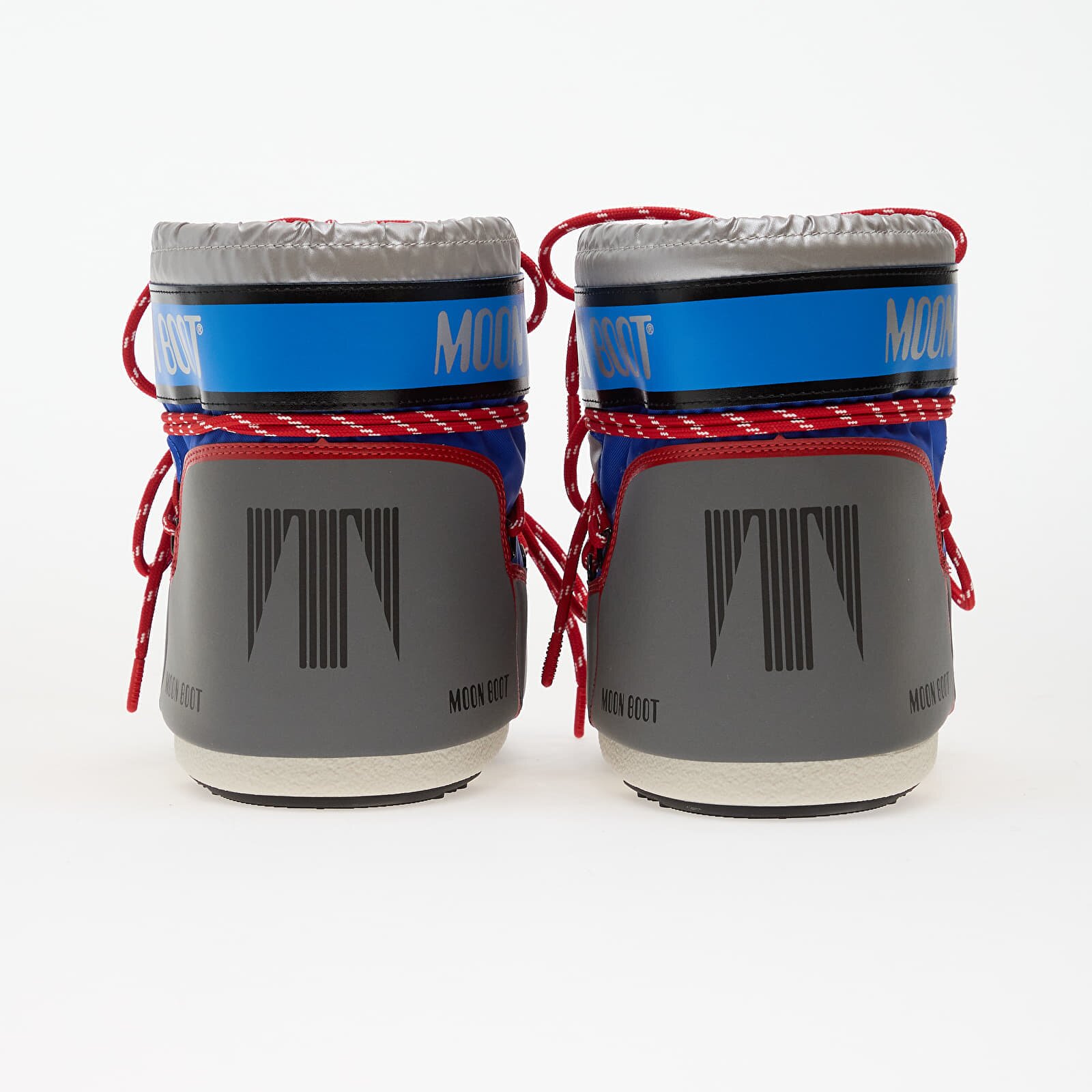 Moon Boot Обувки Icon Low Space Racing Silver/ Blue/ Red