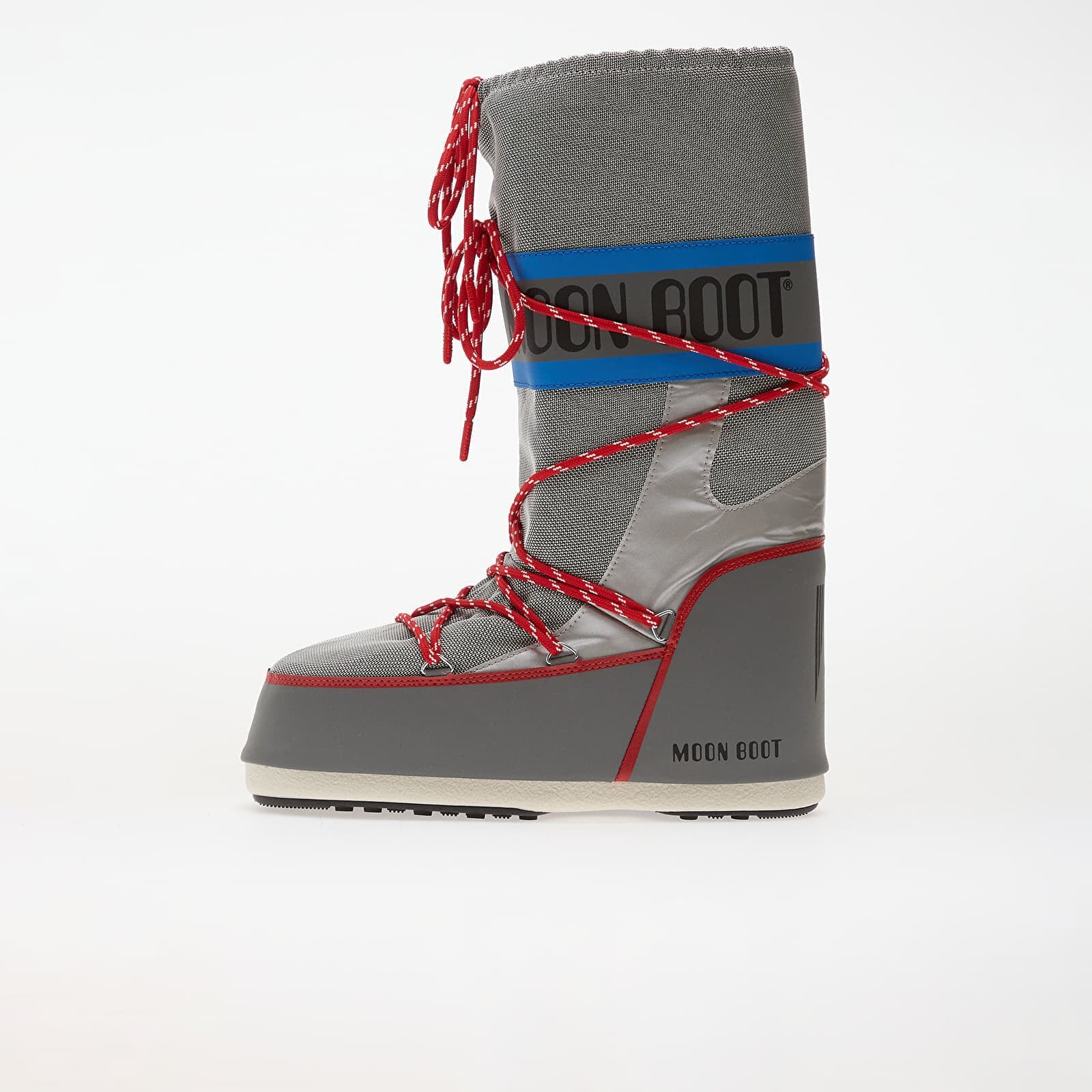 Moon Boot Обувки Icon Space Racing Silver/ Blue/ Red