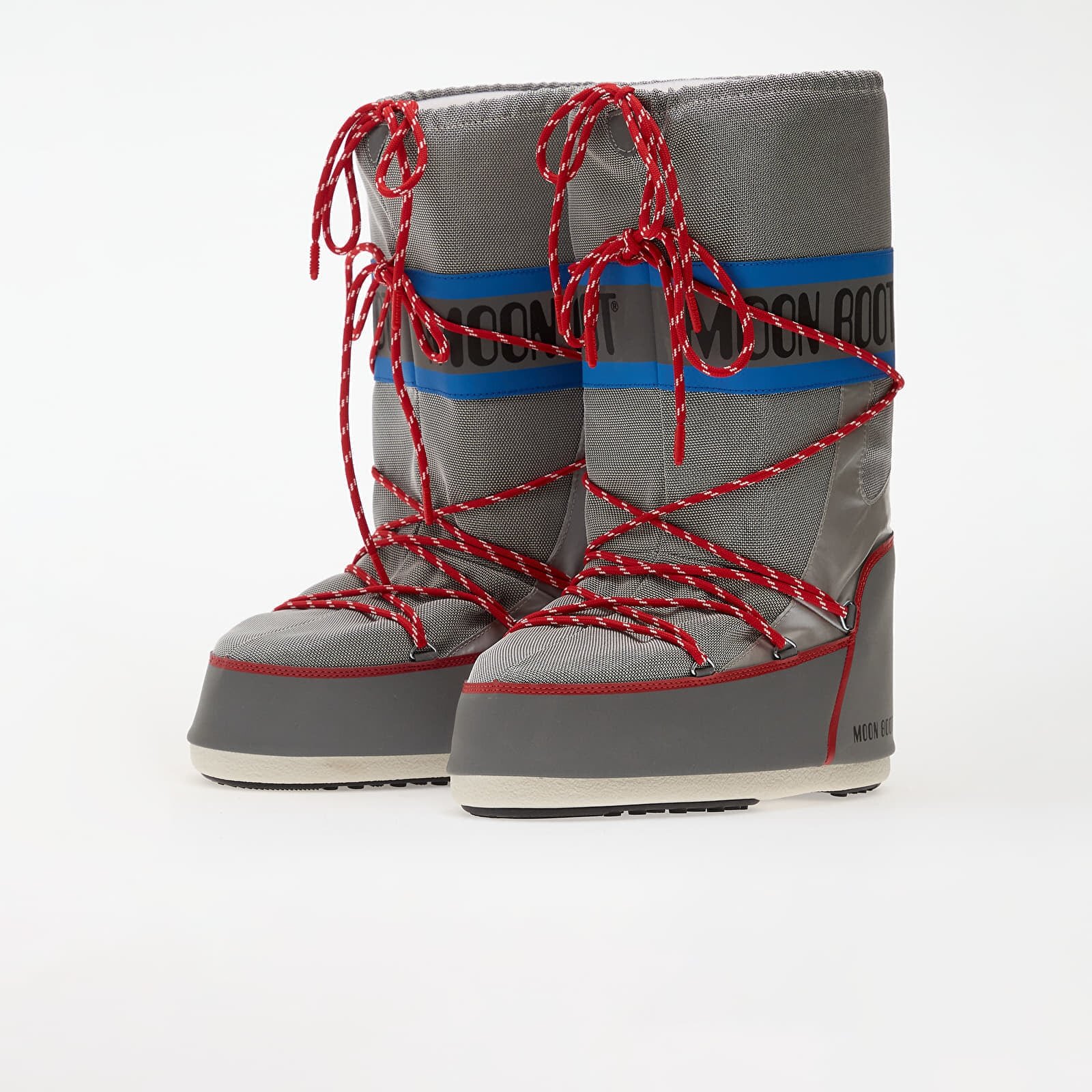 Moon Boot Обувки Icon Space Racing Silver/ Blue/ Red