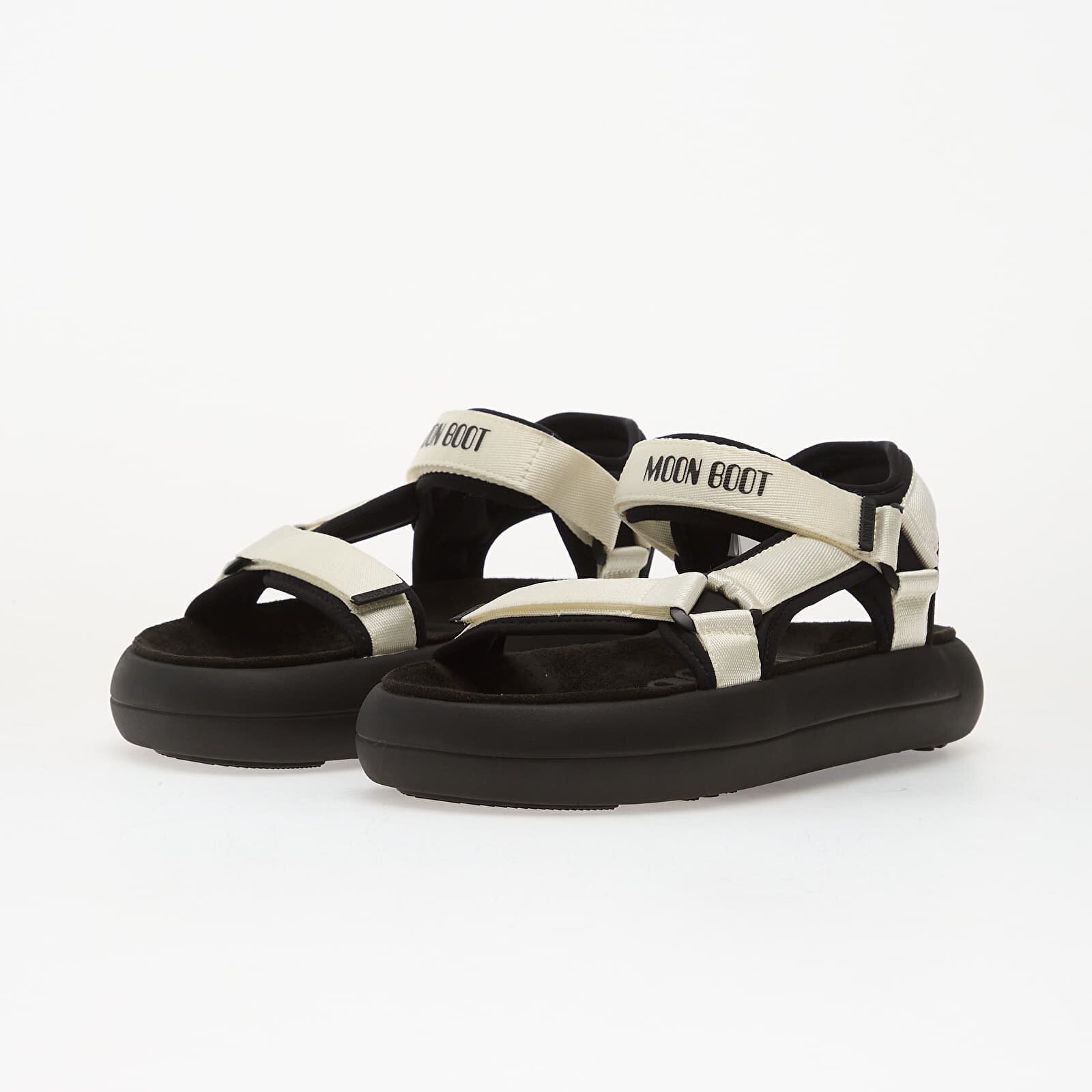 Moon Boot Обувки Super Sandal Black/ White