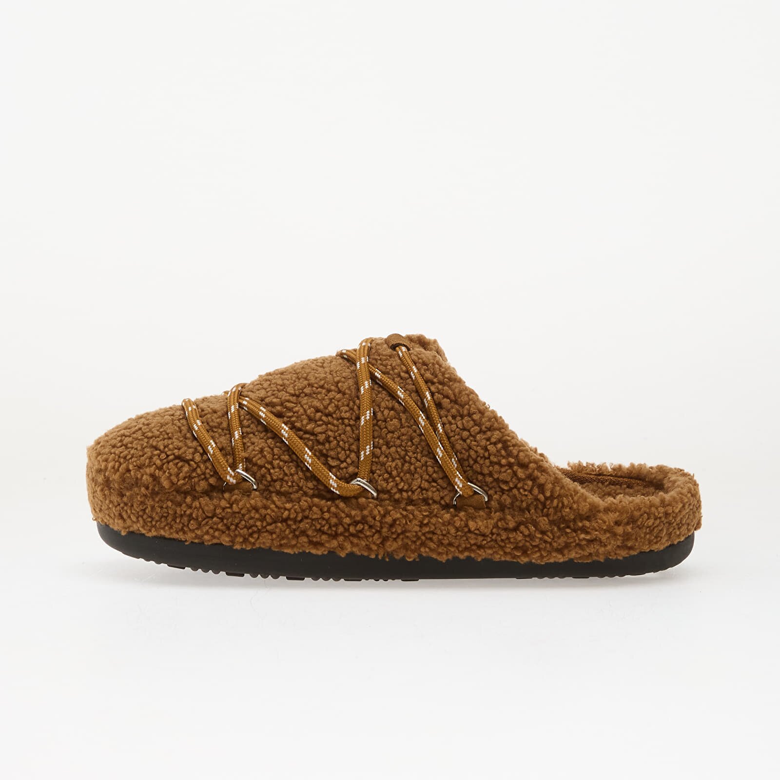 Moon Boot Обувки Teddy Slipper Cognac