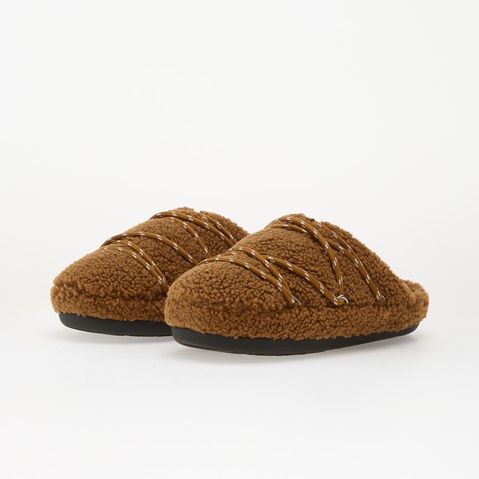 Moon Boot Обувки Teddy Slipper Cognac