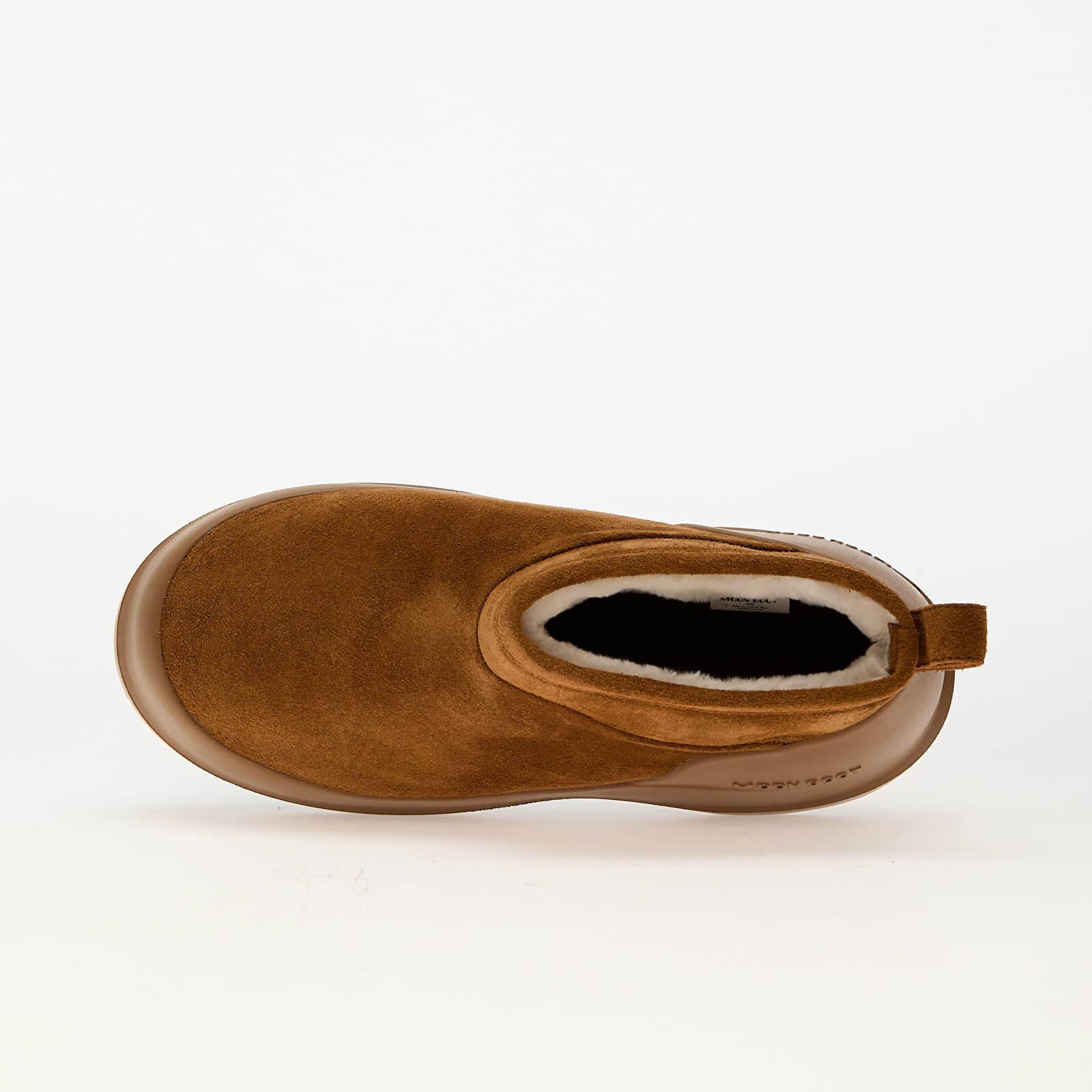 Moon Boot Сникърси Luna Low Boot Suede Cognac