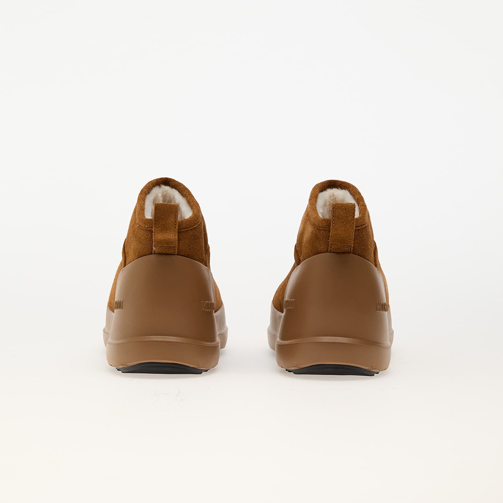 Moon Boot Сникърси Luna Low Boot Suede Cognac