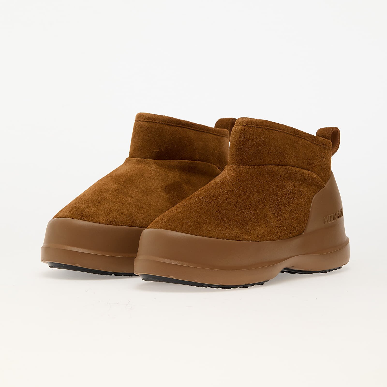 Moon Boot Сникърси Luna Low Boot Suede Cognac