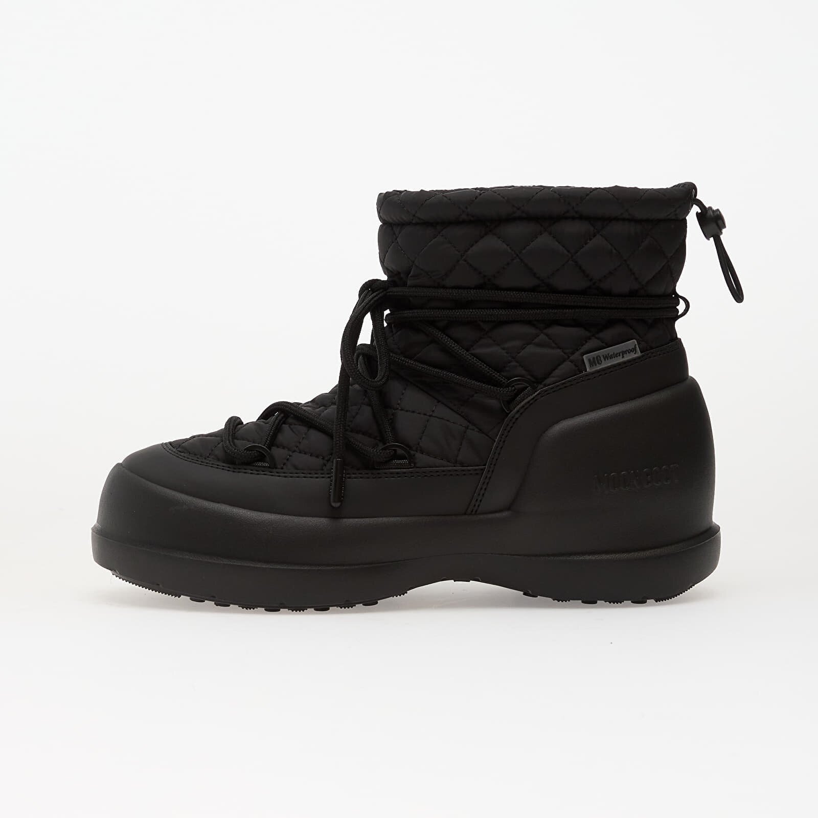 Moon Boot Сникърси Mezzaluna Quilted Mid Wp Black