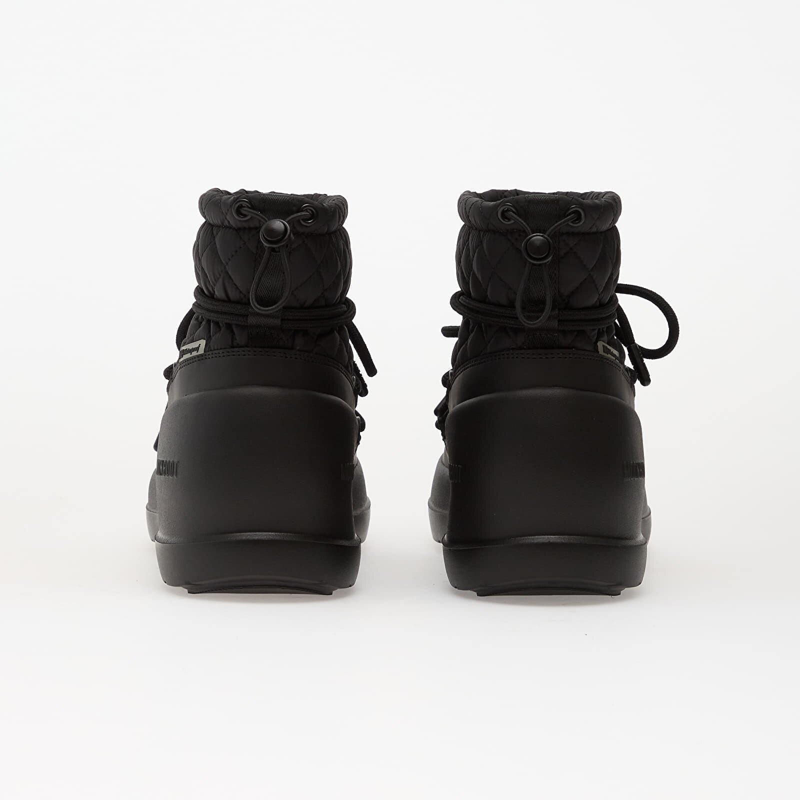 Moon Boot Сникърси Mezzaluna Quilted Mid Wp Black