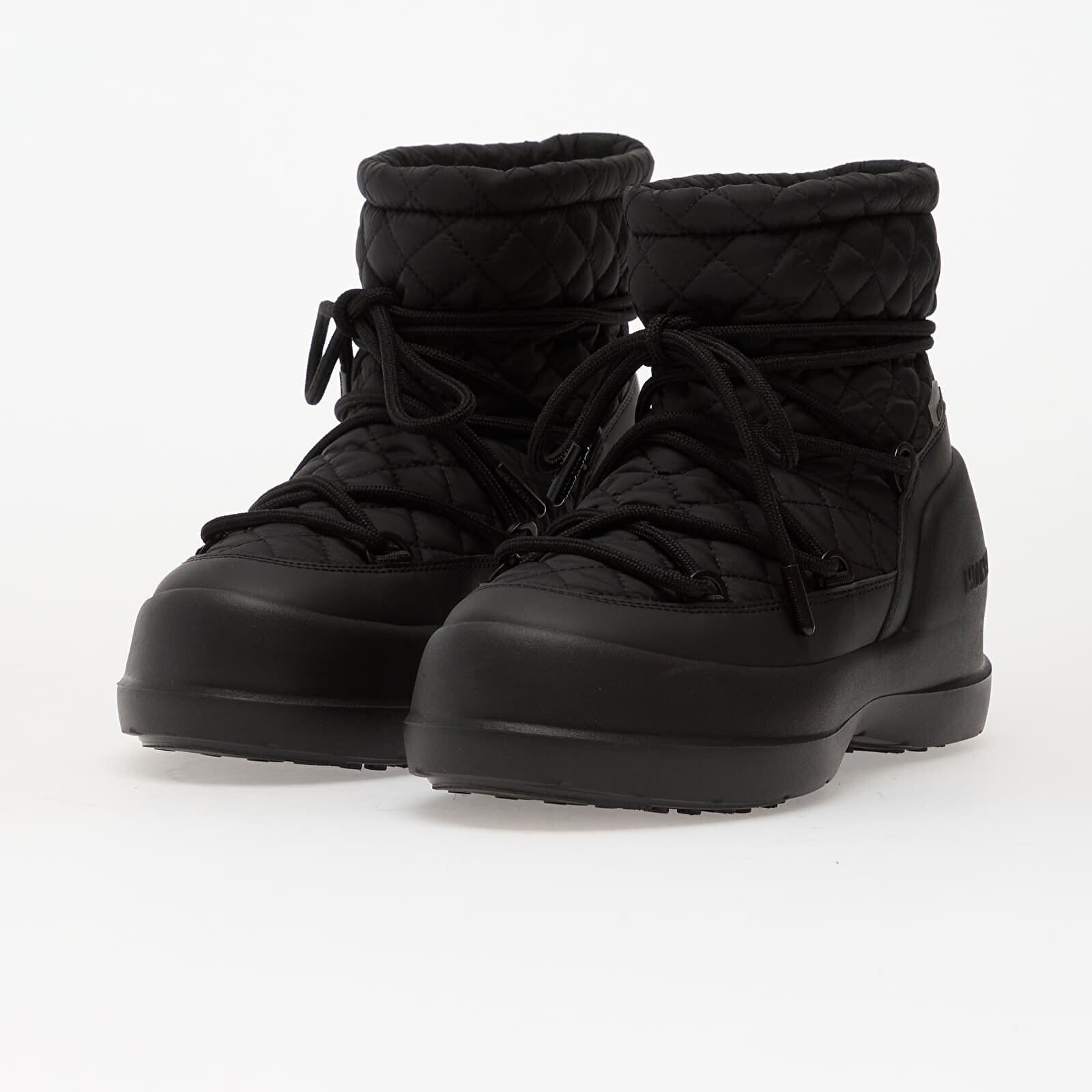 Moon Boot Сникърси Mezzaluna Quilted Mid Wp Black