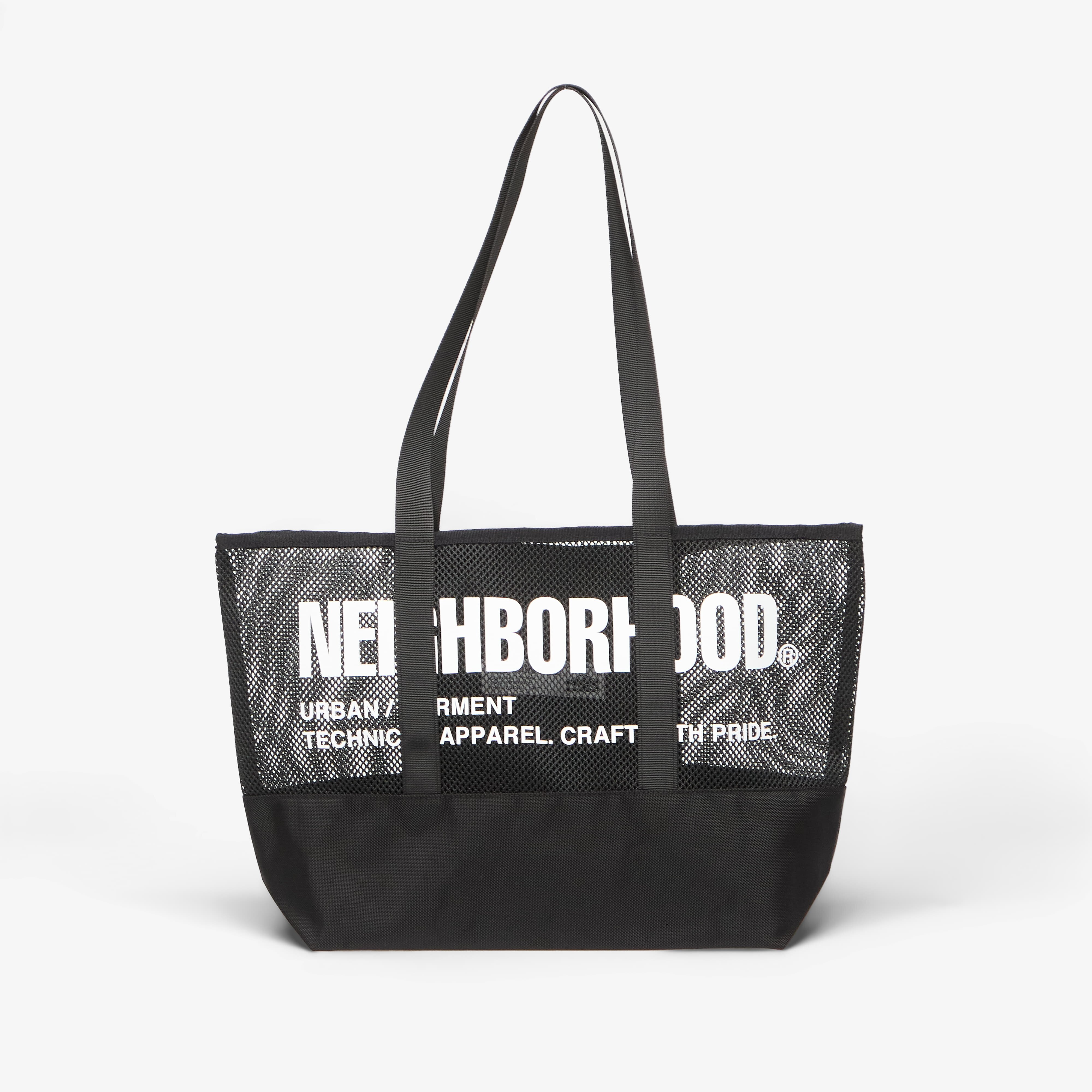 NEIGHBORHOOD Чанта Mesh Tote Bag Black