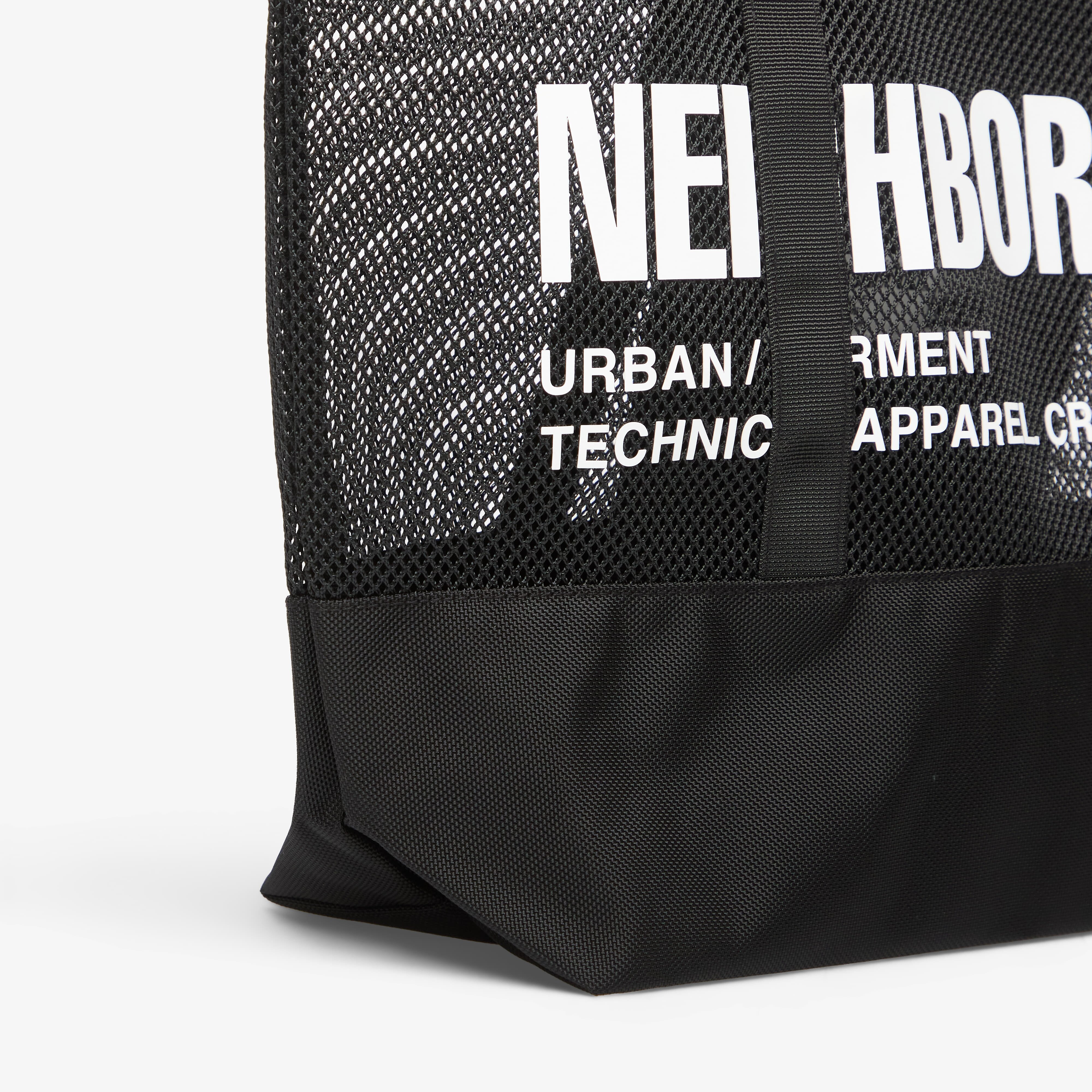 NEIGHBORHOOD Чанта Mesh Tote Bag Black