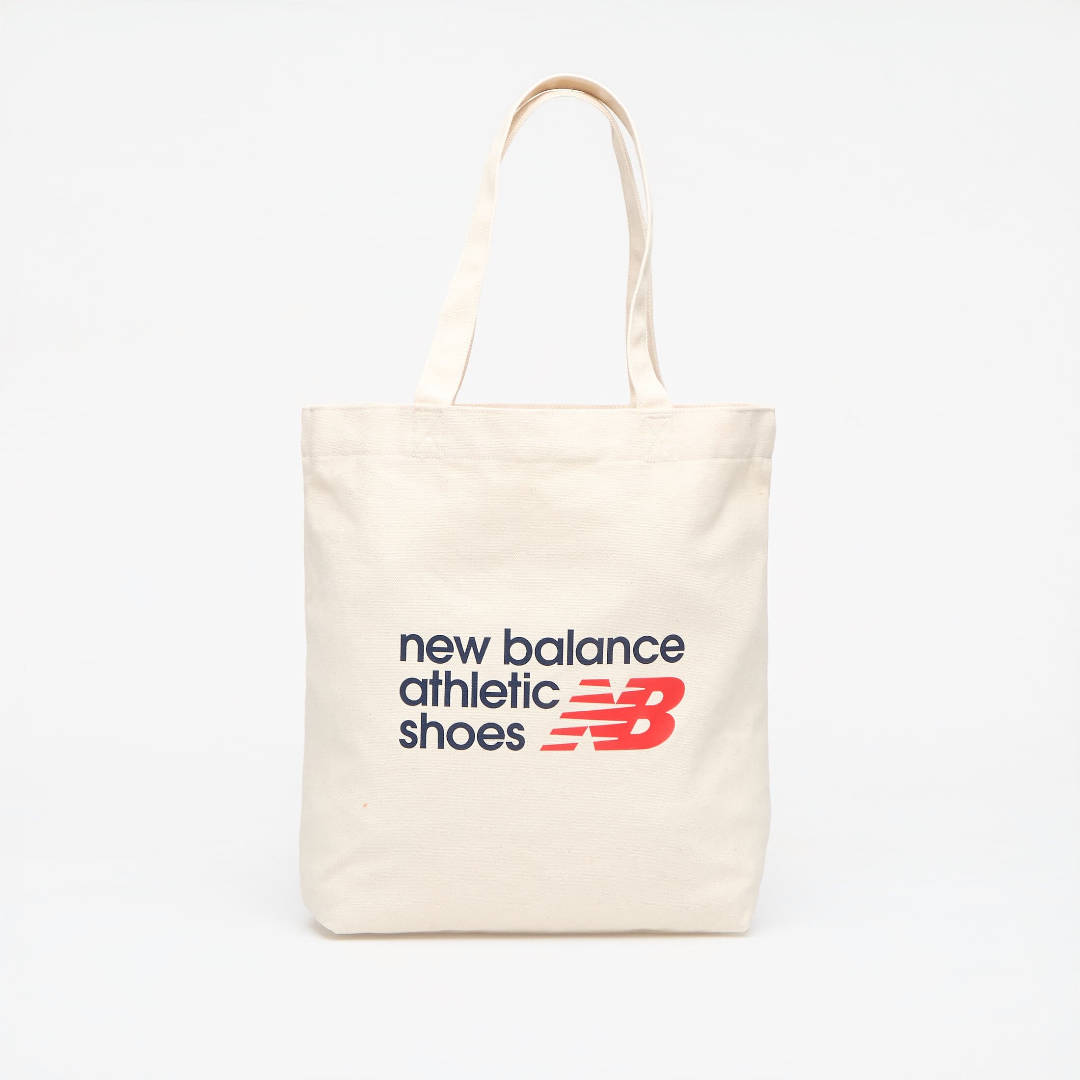 New Balance Чанта NB Athletics Graphic Tote Sea Salt/ Nb Navy/ Te Red