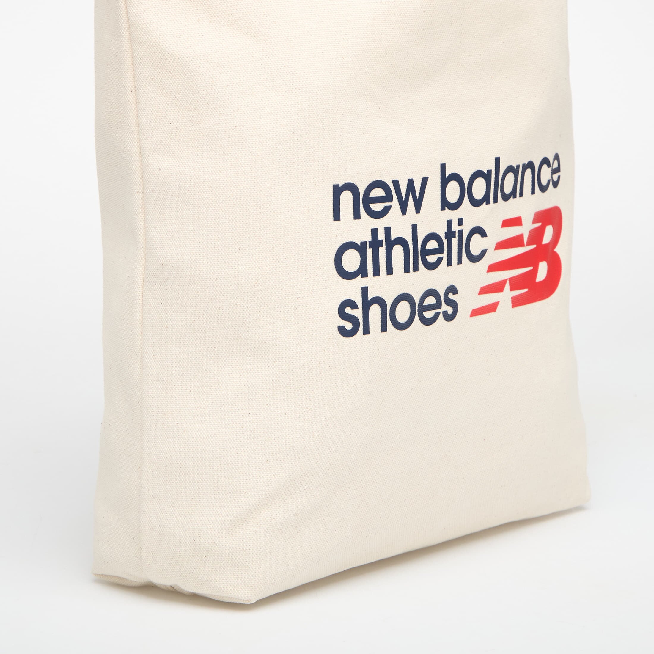 New Balance Чанта NB Athletics Graphic Tote Sea Salt/ Nb Navy/ Te Red