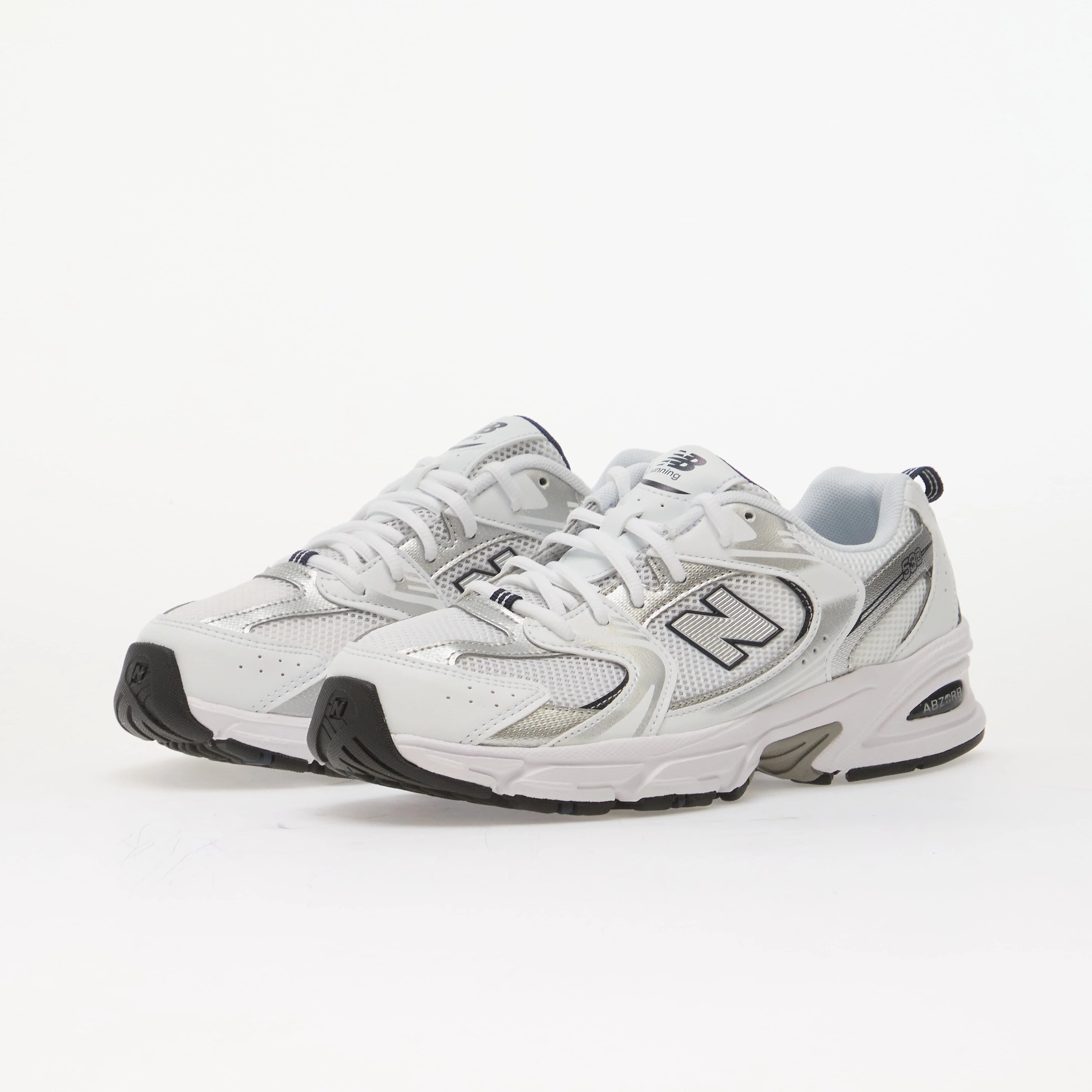 New Balance Обувки 530 Kids White/ Natural Indigo/ Silver Metallic Sb1
