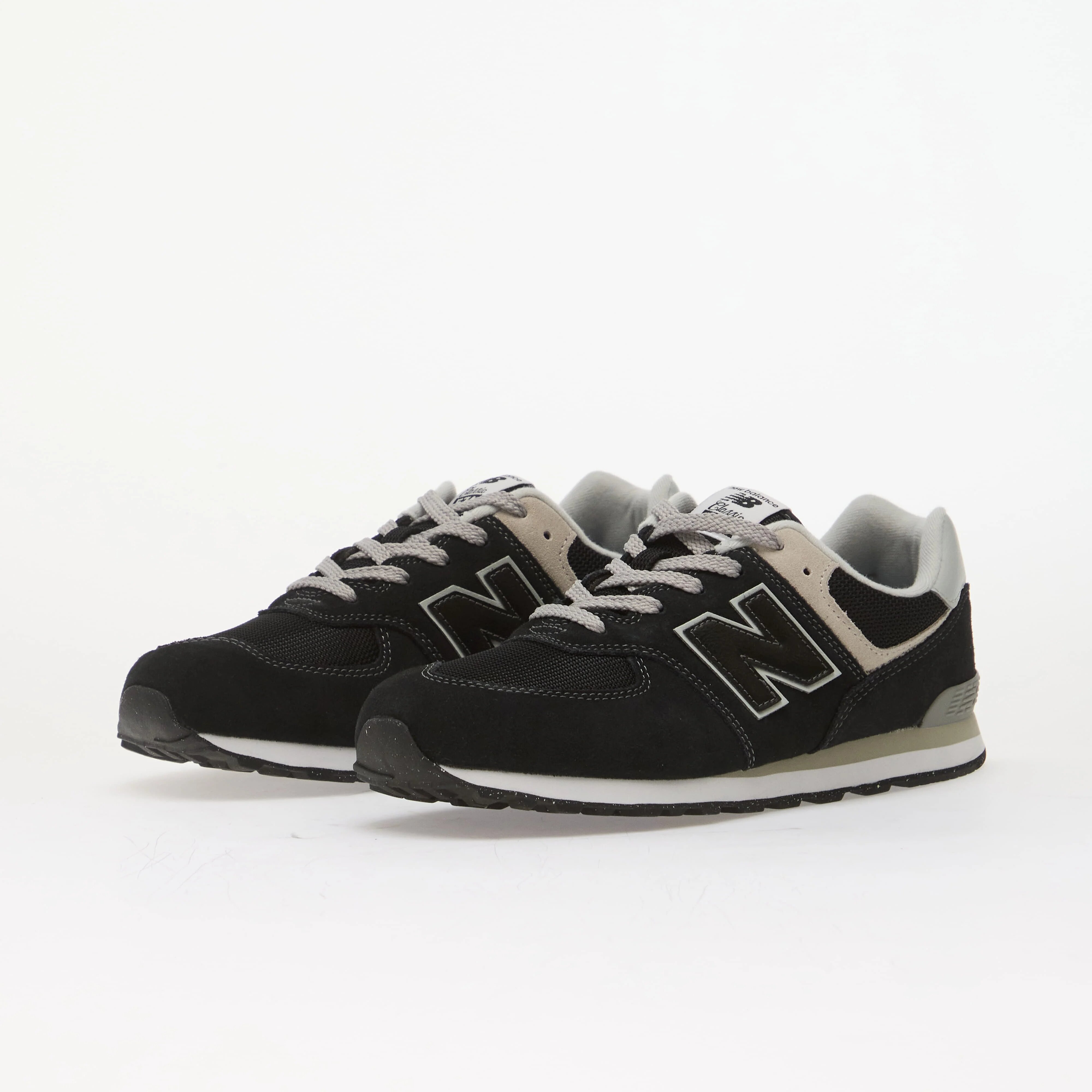 New Balance Обувки 574 Kids Black/ White Evb